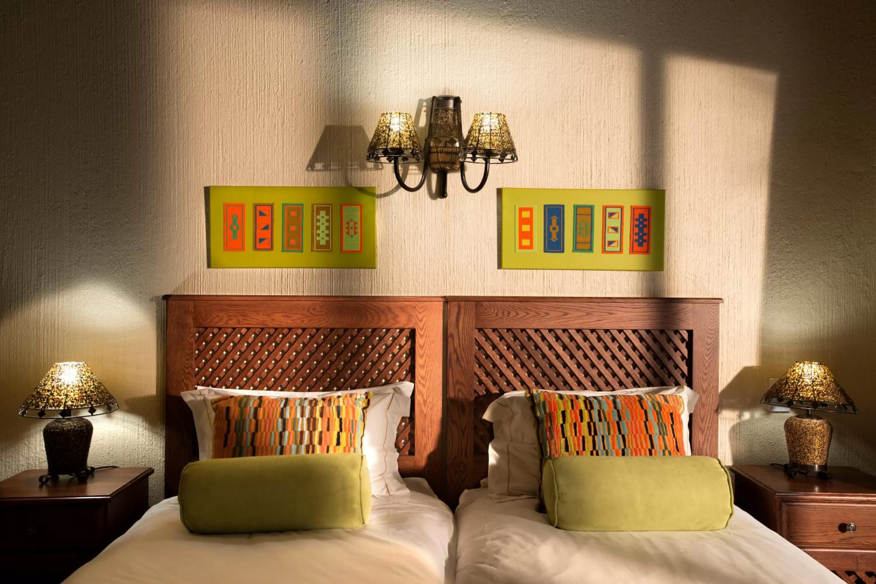 Bed in Kruger Park Lodge