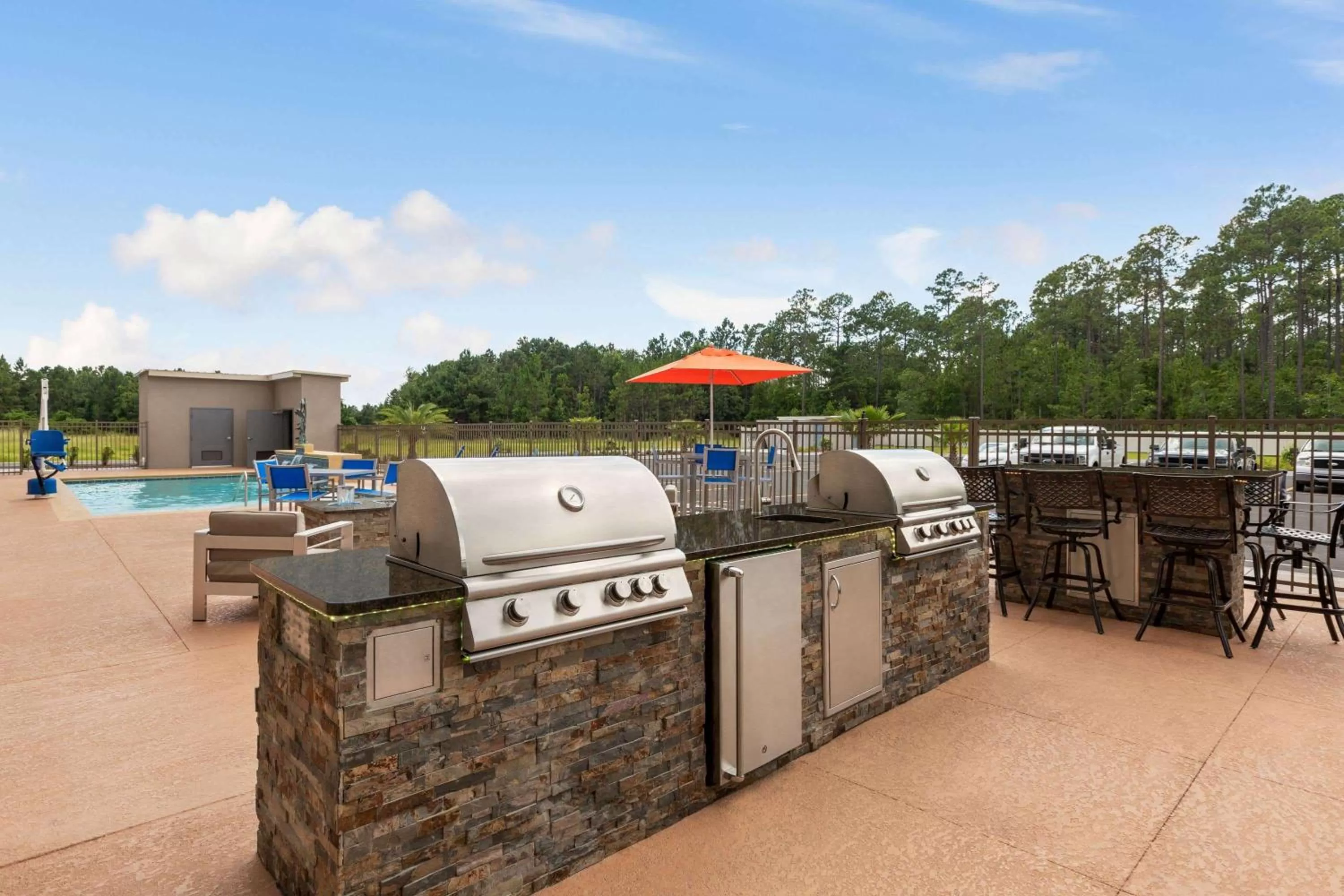 Patio in La Quinta Brunswick/Golden Isles