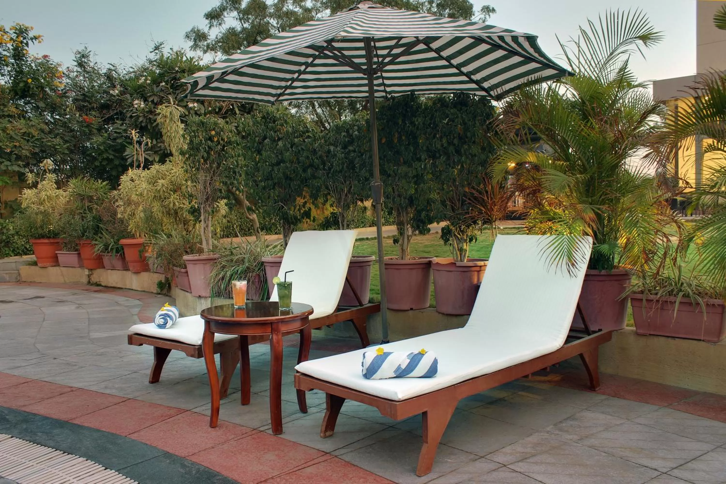 Swimming pool in Temple Tree Hotel Shirdi, a member of Radisson Individuals