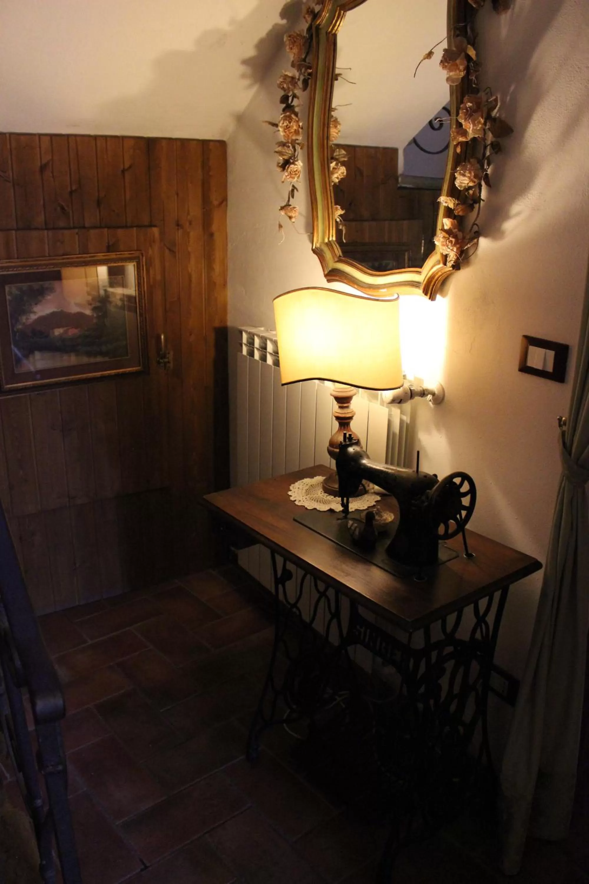 Decorative detail in B&B Il Casale di Nanni