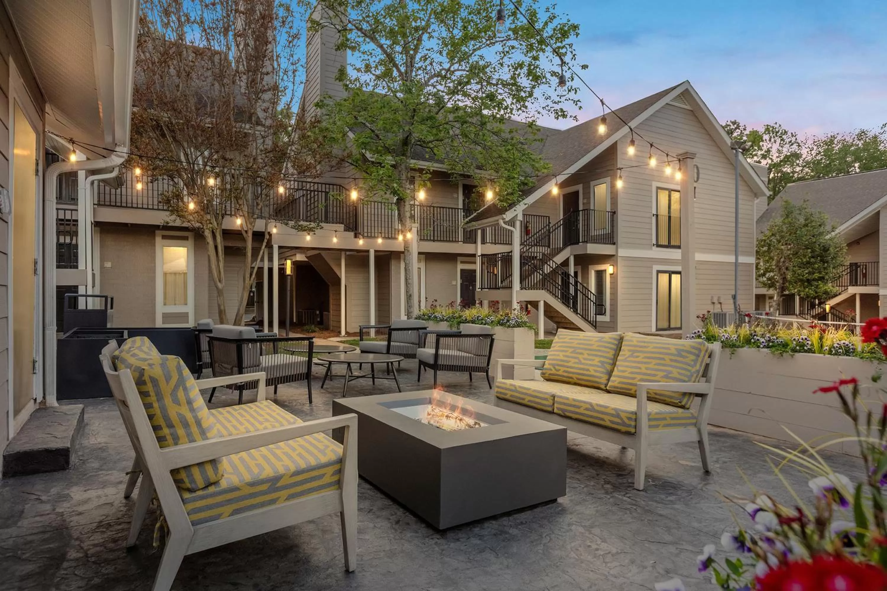 Patio in WaterWalk Extended Stay by Wyndham Atlanta Perimeter