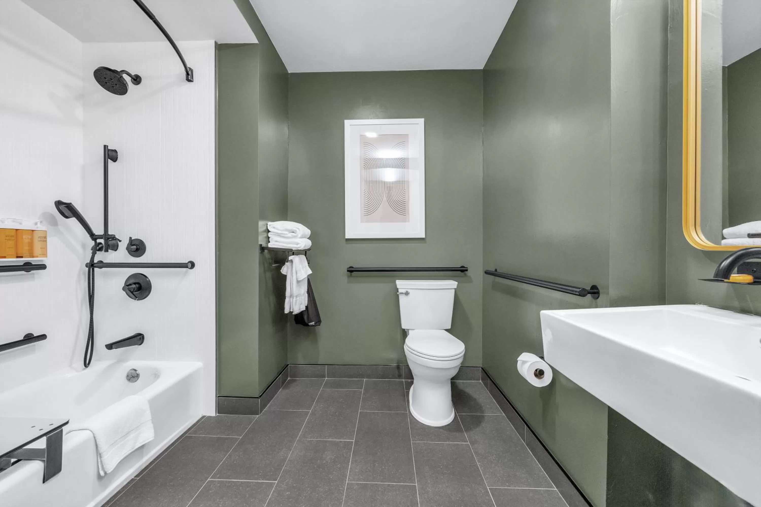 Bathroom in Nob Hill Hotel