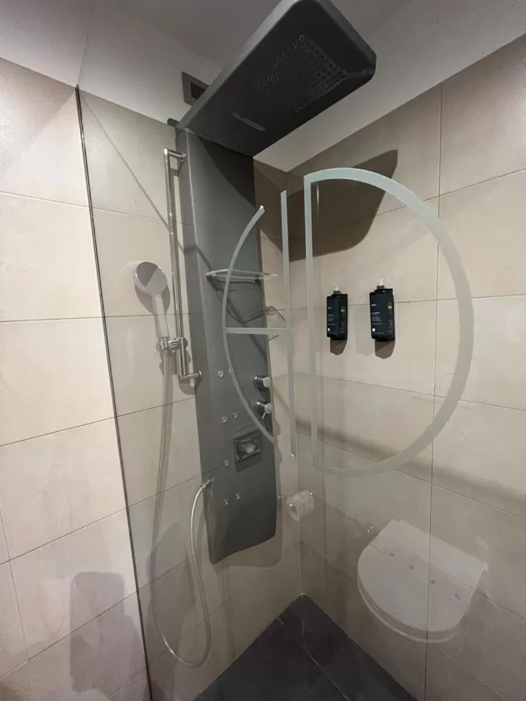Shower in Hotel Diplomatic