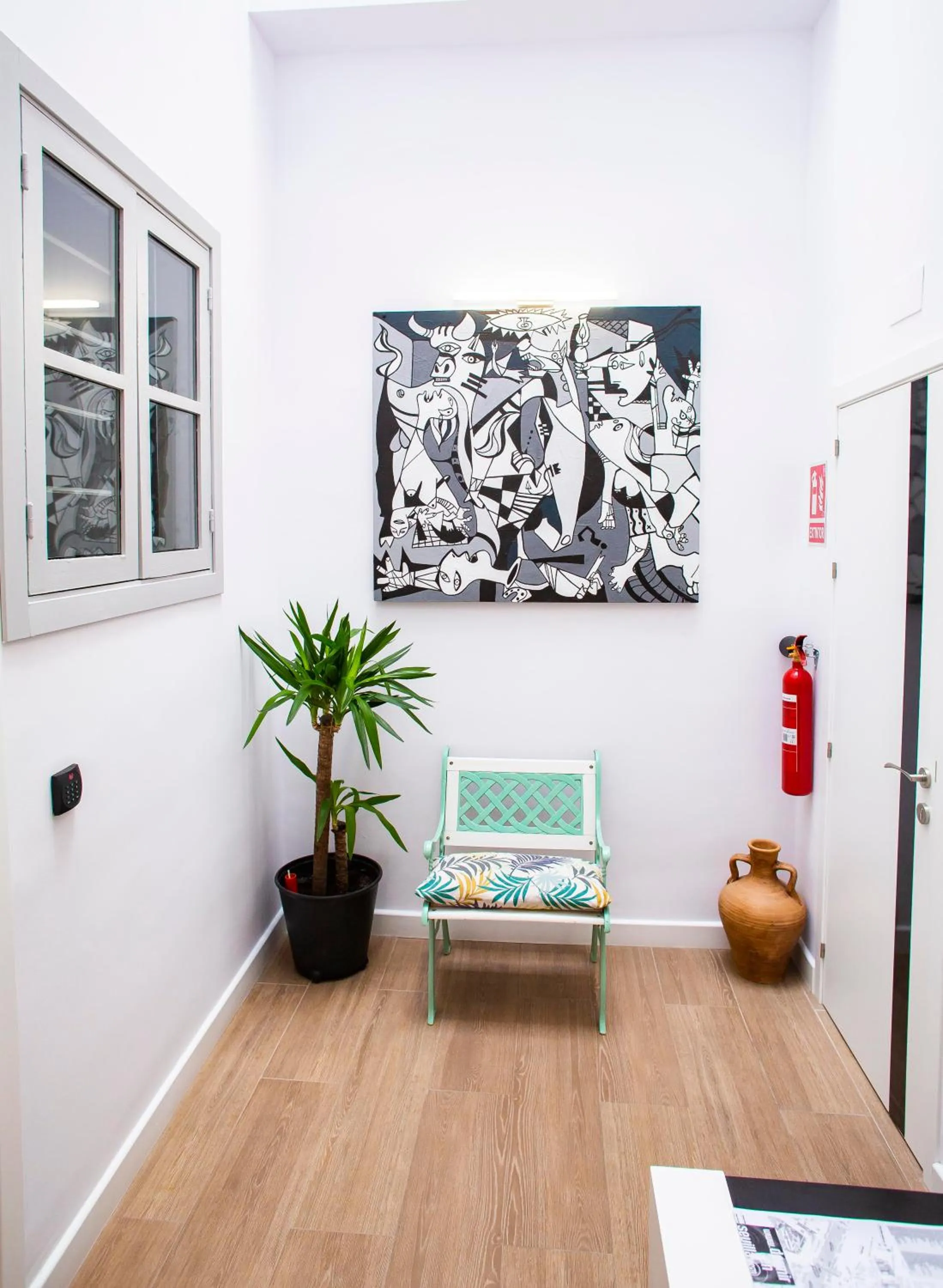 Living room in Hostal San Francisco