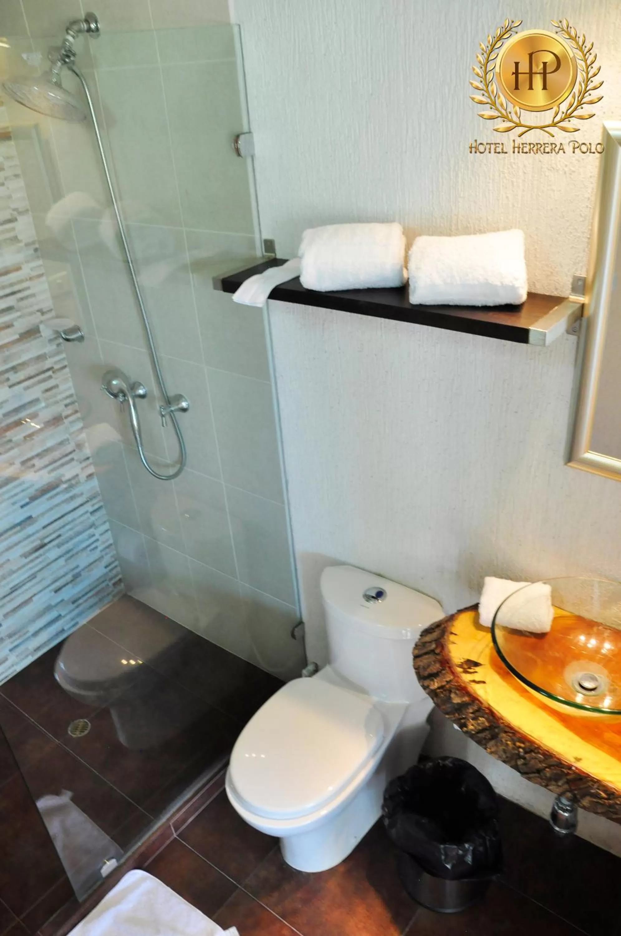 Shower, Bathroom in Hotel Herrera Polo