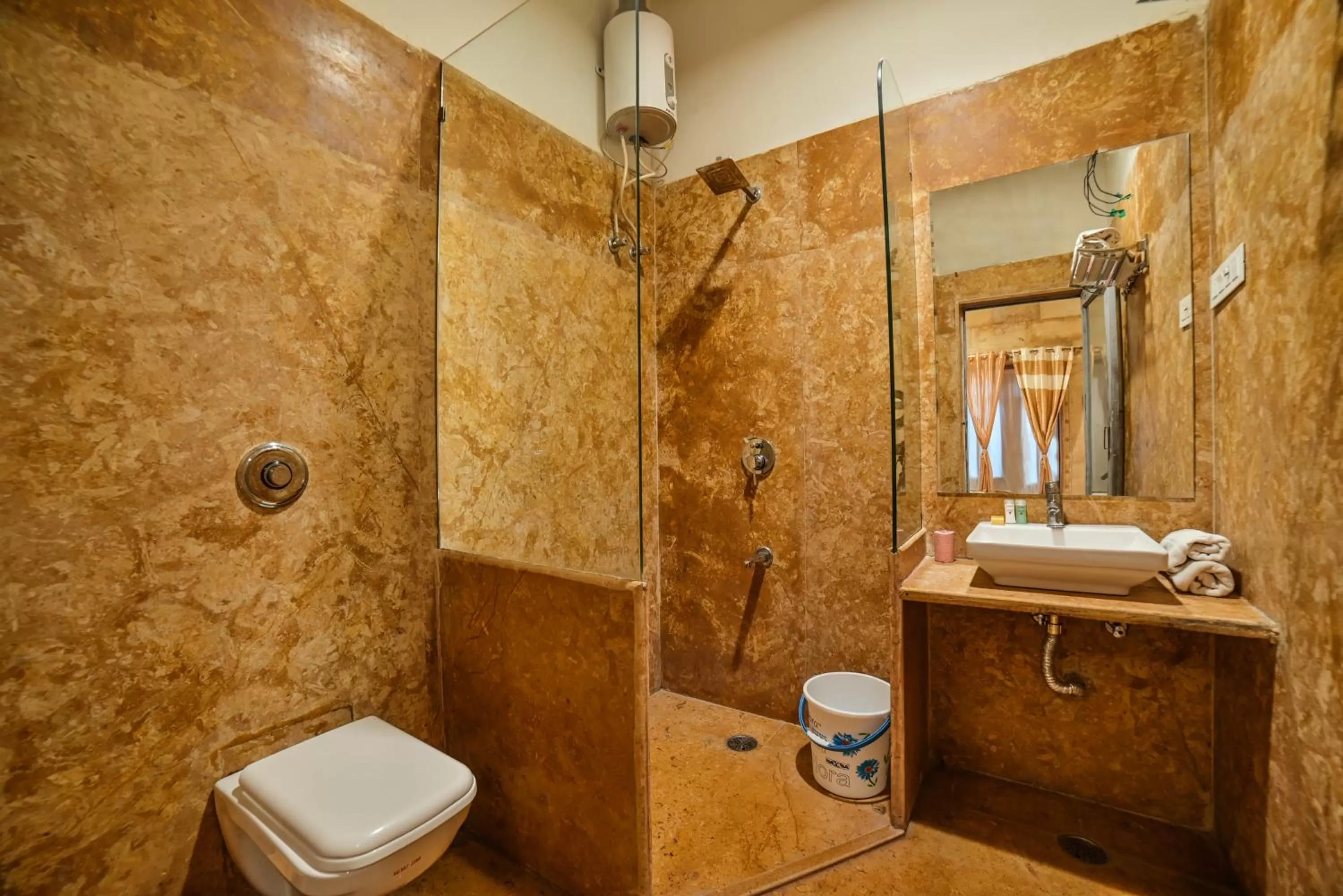 Bathroom in Garh Meera - A Sensational Boutique Hotel