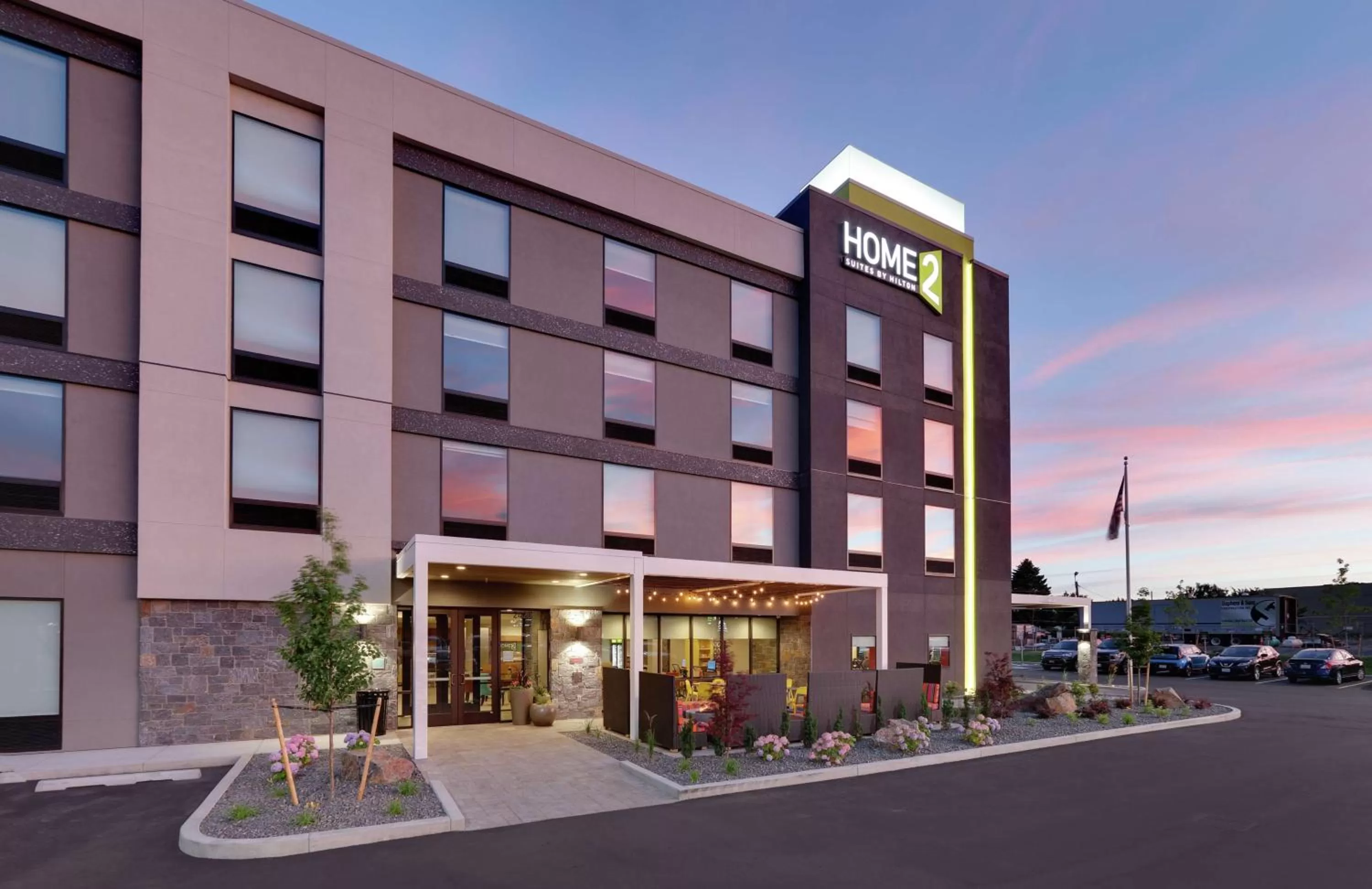 Property building in Home2 Suites By Hilton Yakima Airport