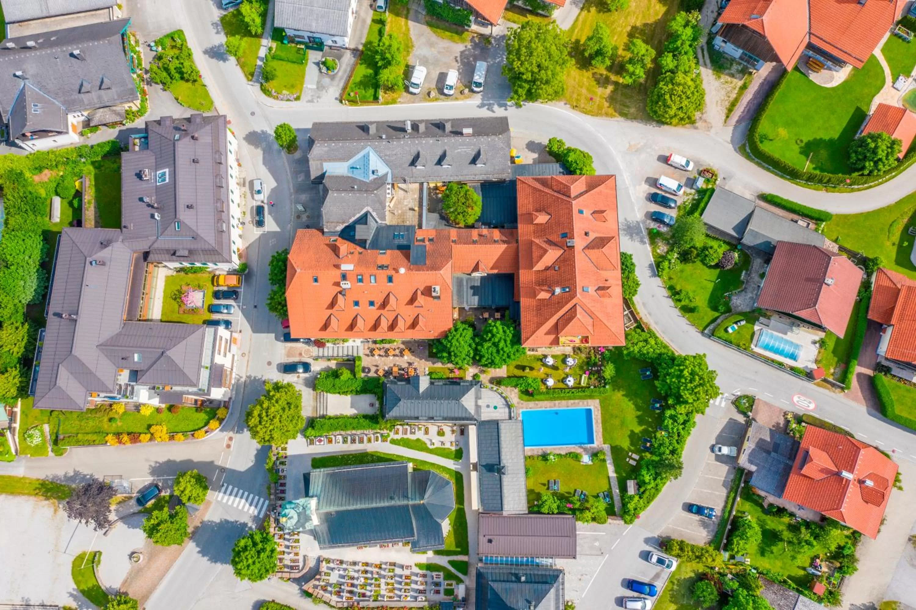 Bird's eye view in Romantik Spa Hotel Elixhauser Wirt