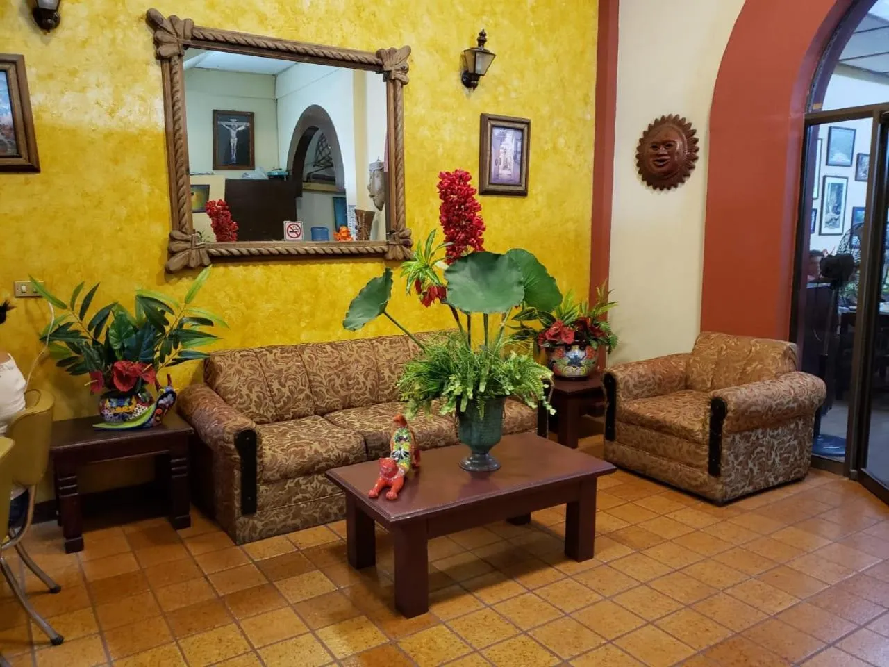 Living room in Hotel Riviera