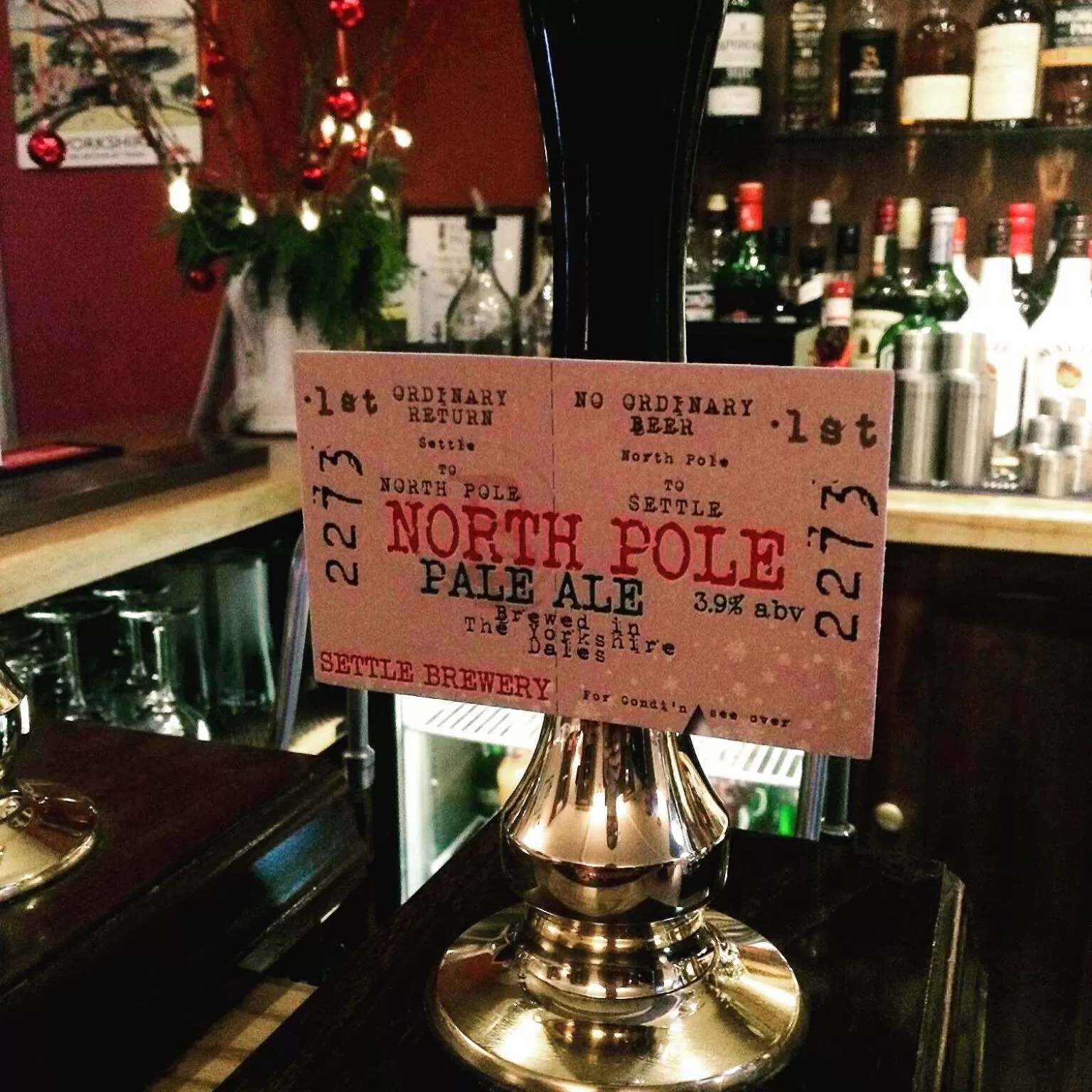 Alcoholic drinks in The Craven Arms