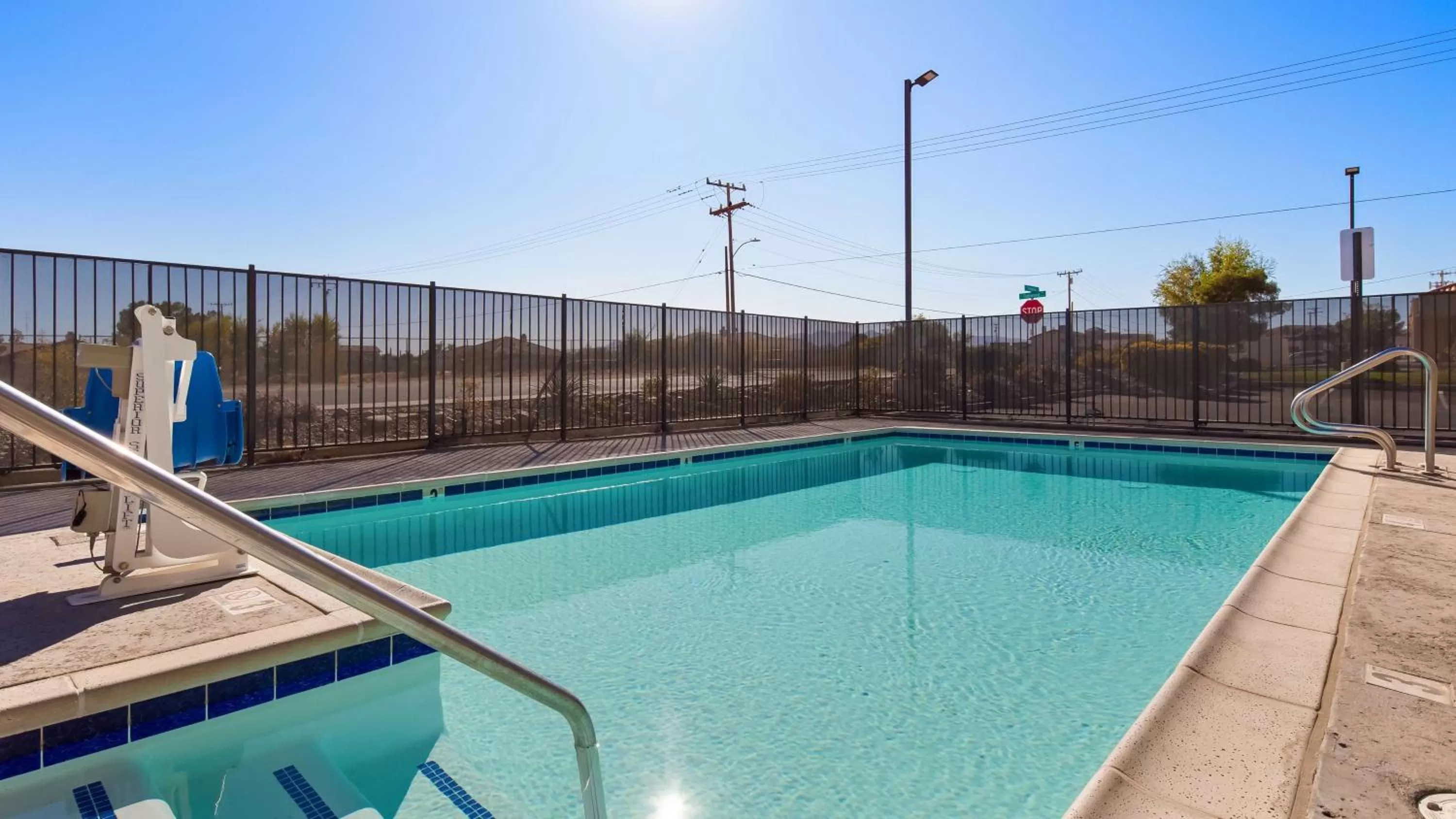 On site in SureStay Plus Hotel by Best Western Hesperia