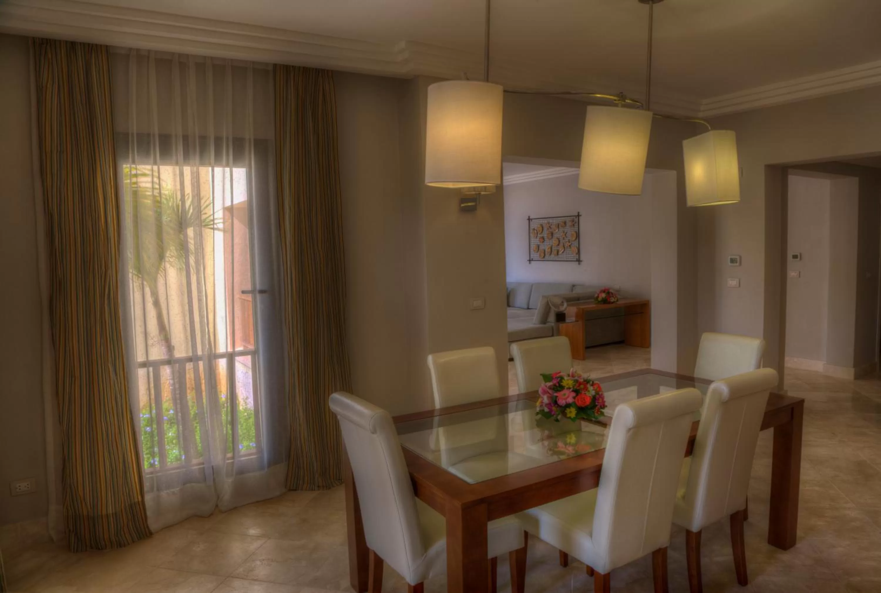 Dining area in Fishing Lodge Cap Cana