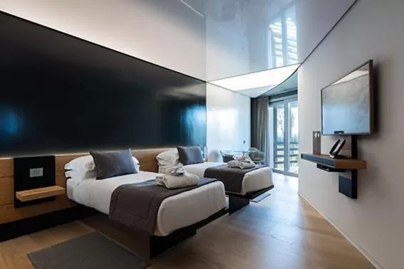 Bed in Borgo San Barbato Resort Spa & Golf