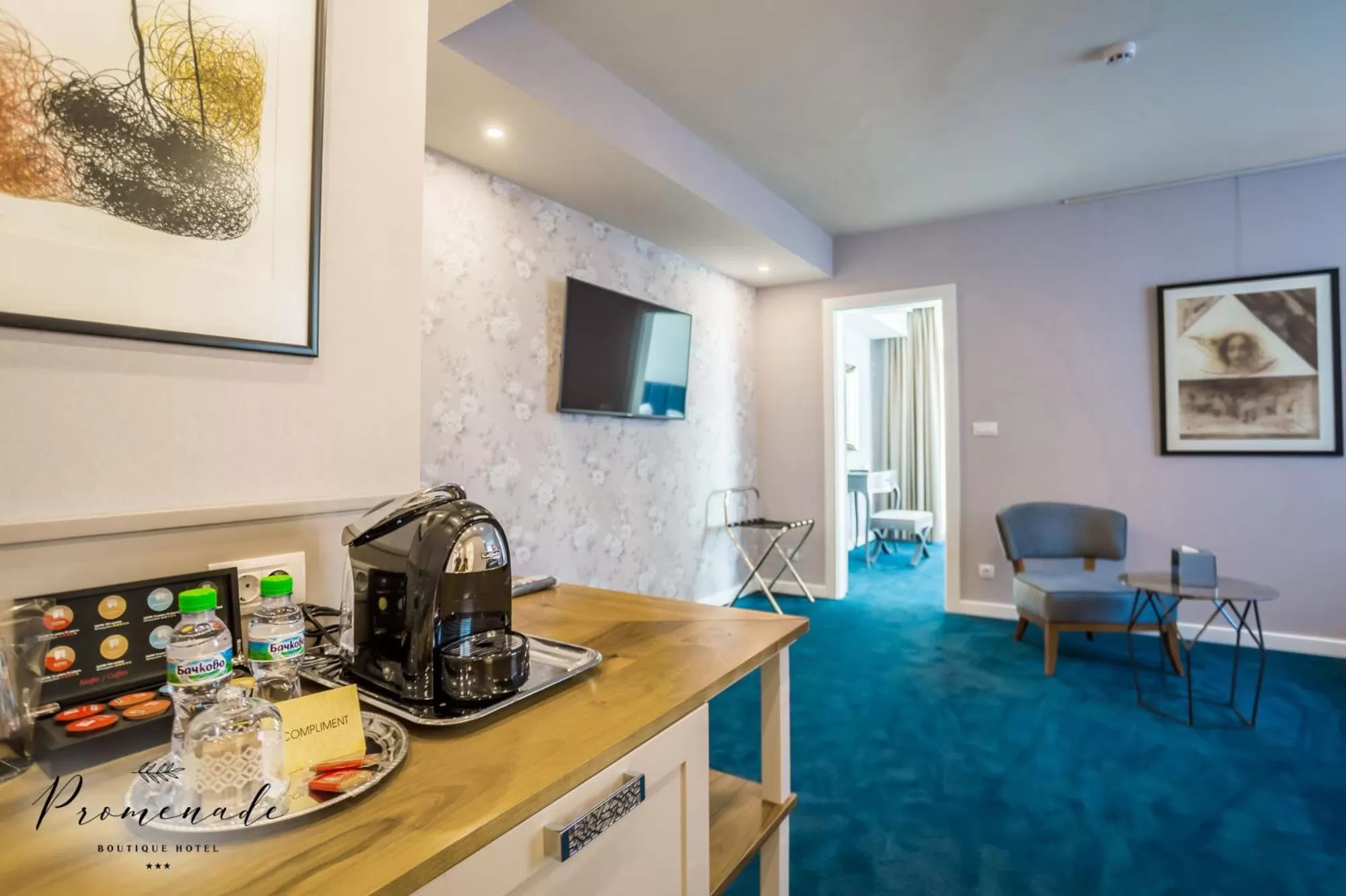 TV and multimedia in Hotel Residence Promenade