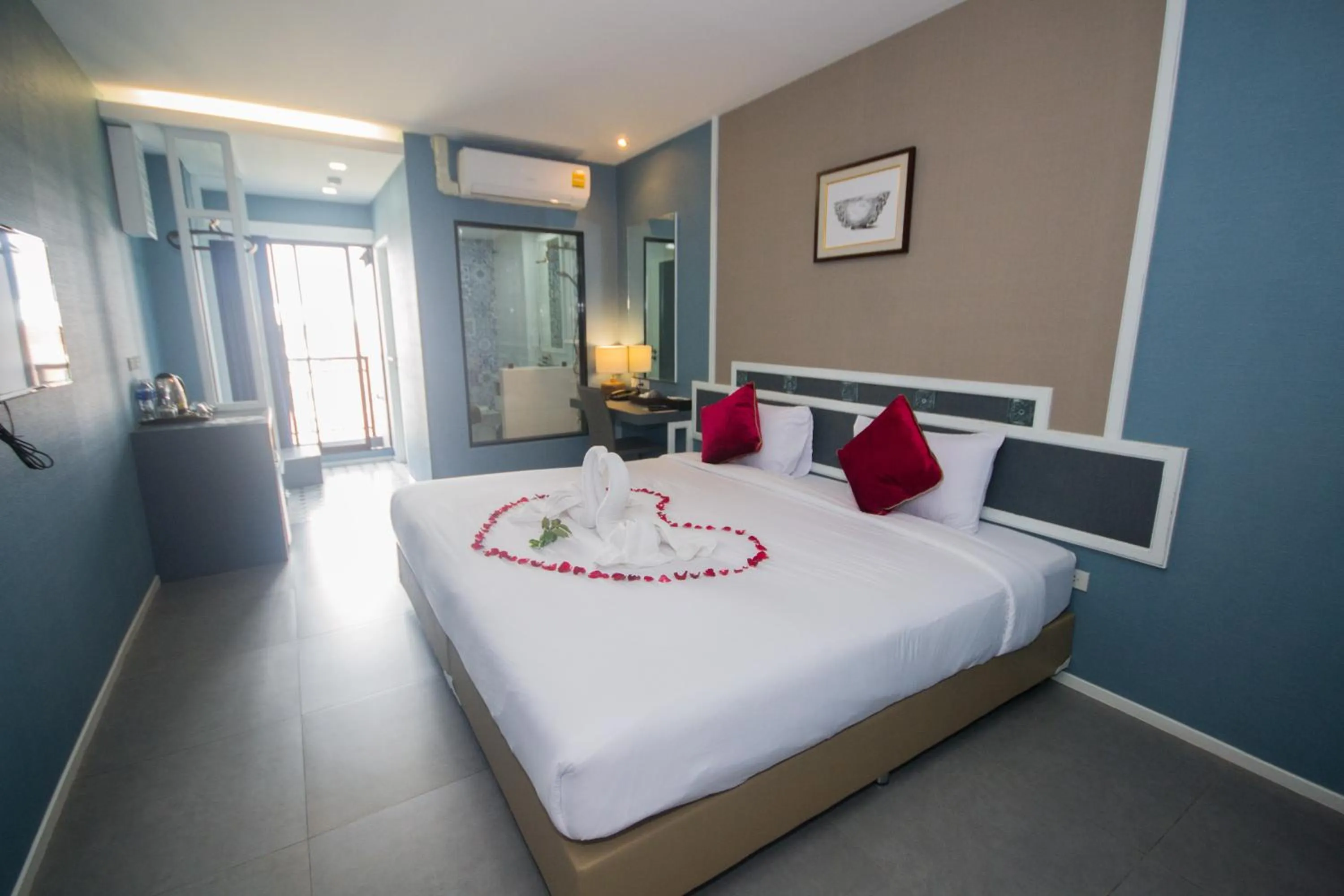 Bed in Villa Baron SHA PLUS