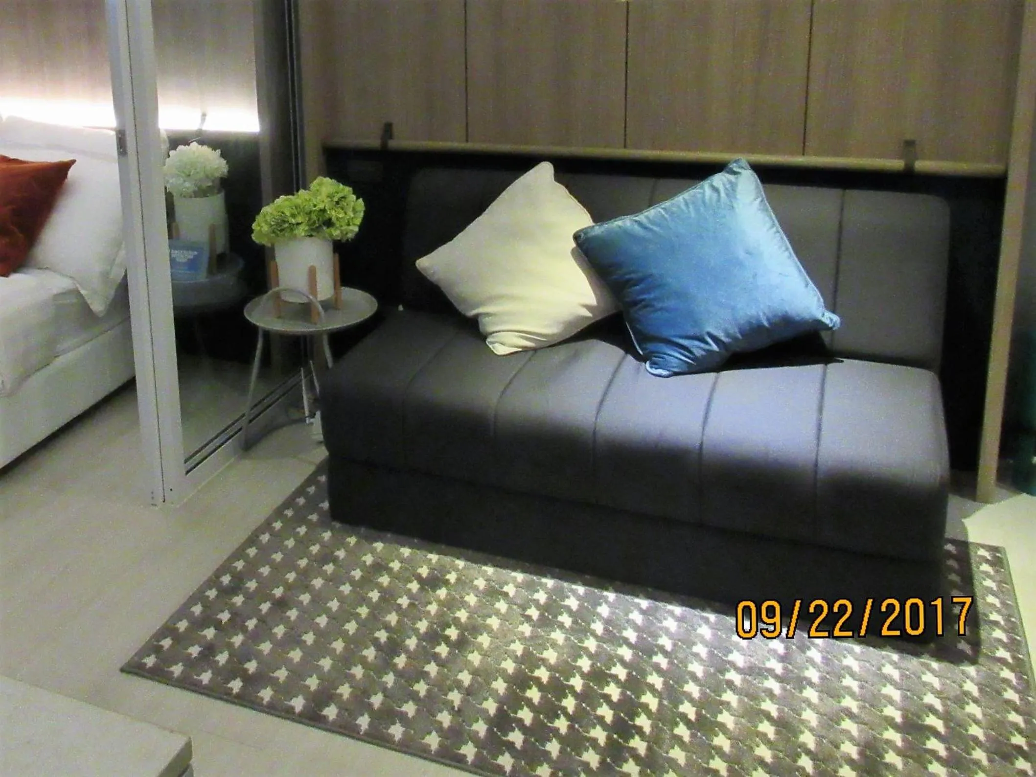 Living room in Azure Urban Beach Resort Manila by Radlett