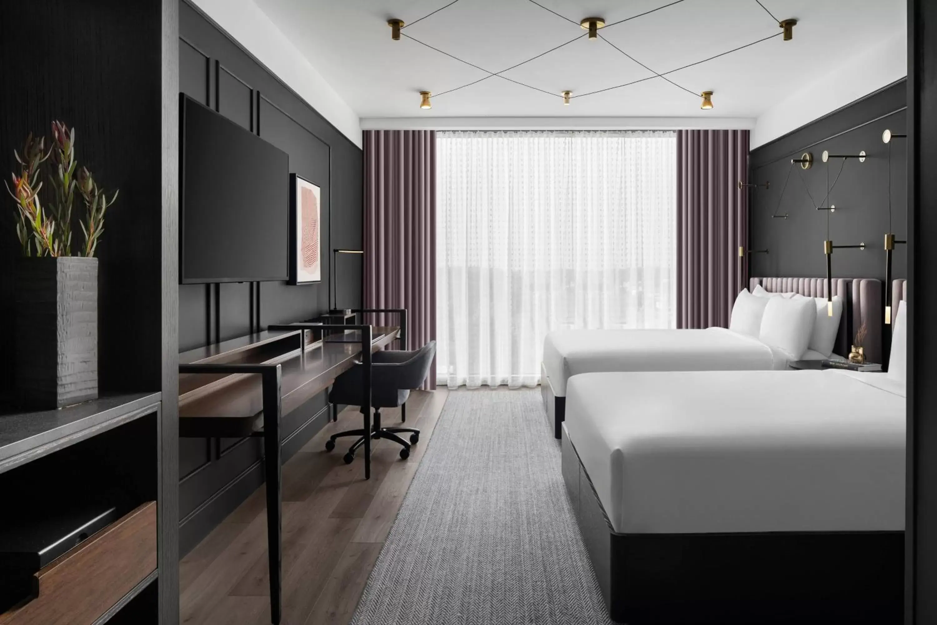 Concierge level, Guest room, 2 Queen in Renaissance Milwaukee West Hotel Concierge level, Guest room, 2 Queen in Renaissance Milwaukee West Hotel