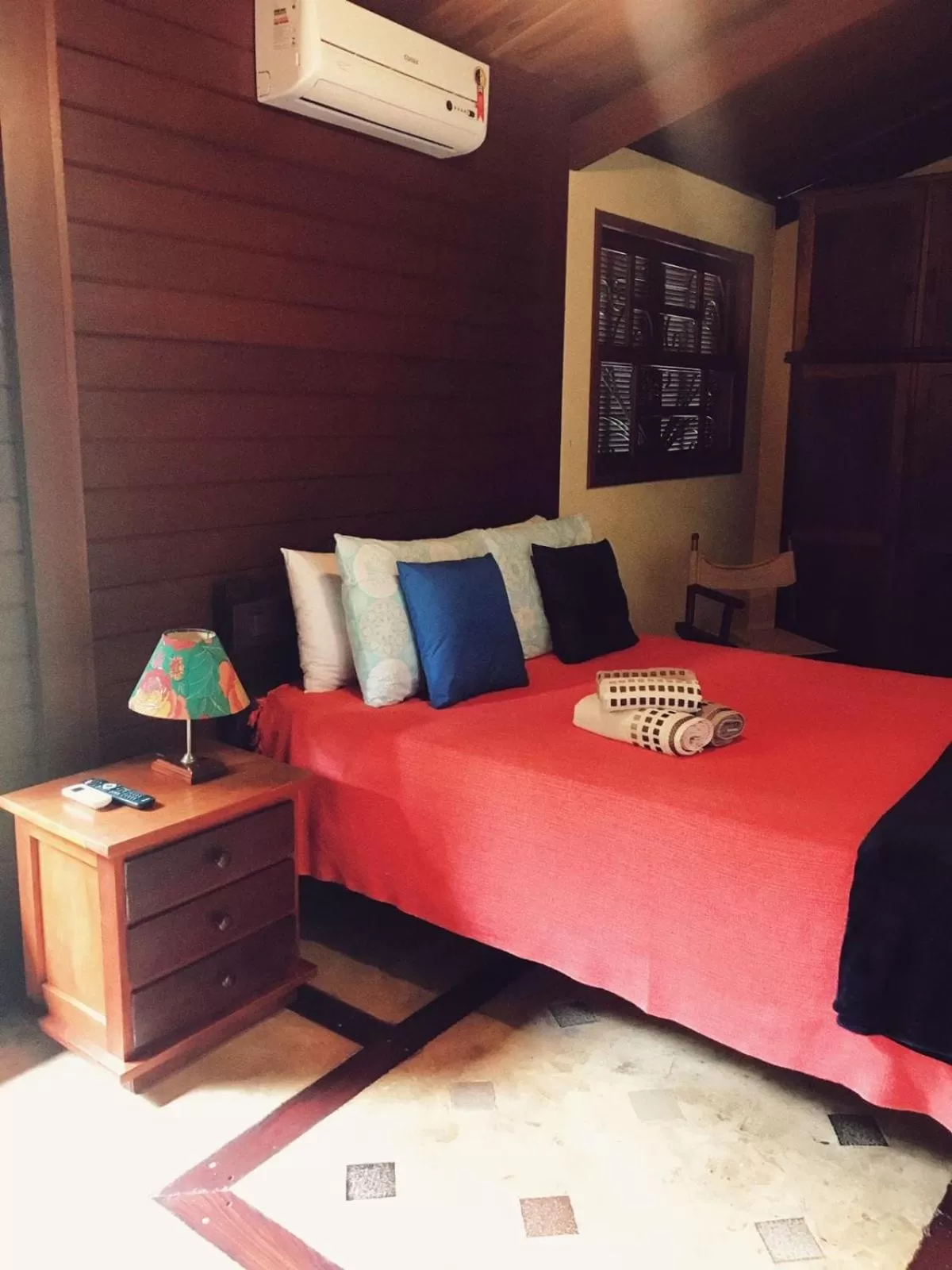 Bed in Pousada Canto Bella Terra