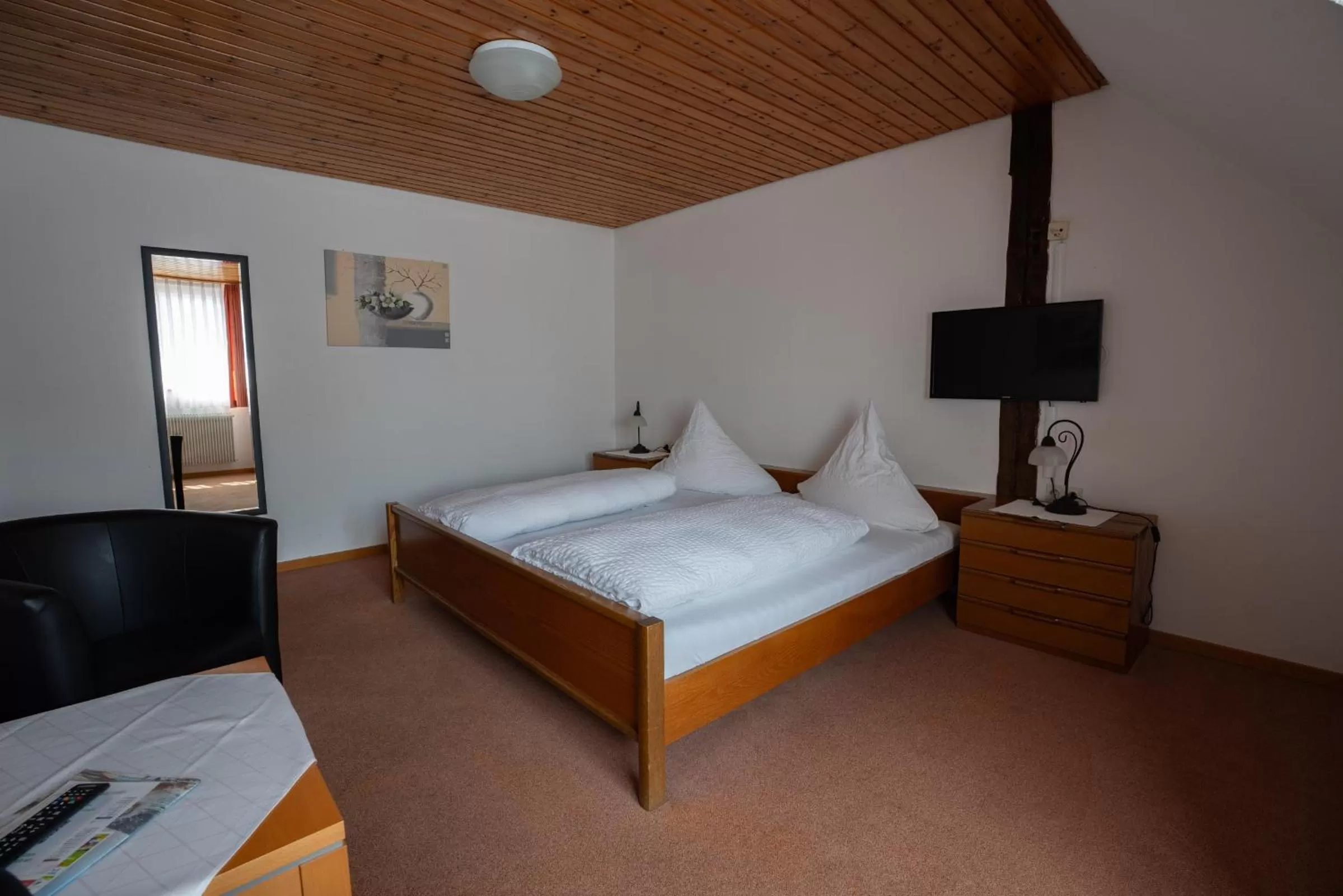 Bed in Gasthof Hosbein