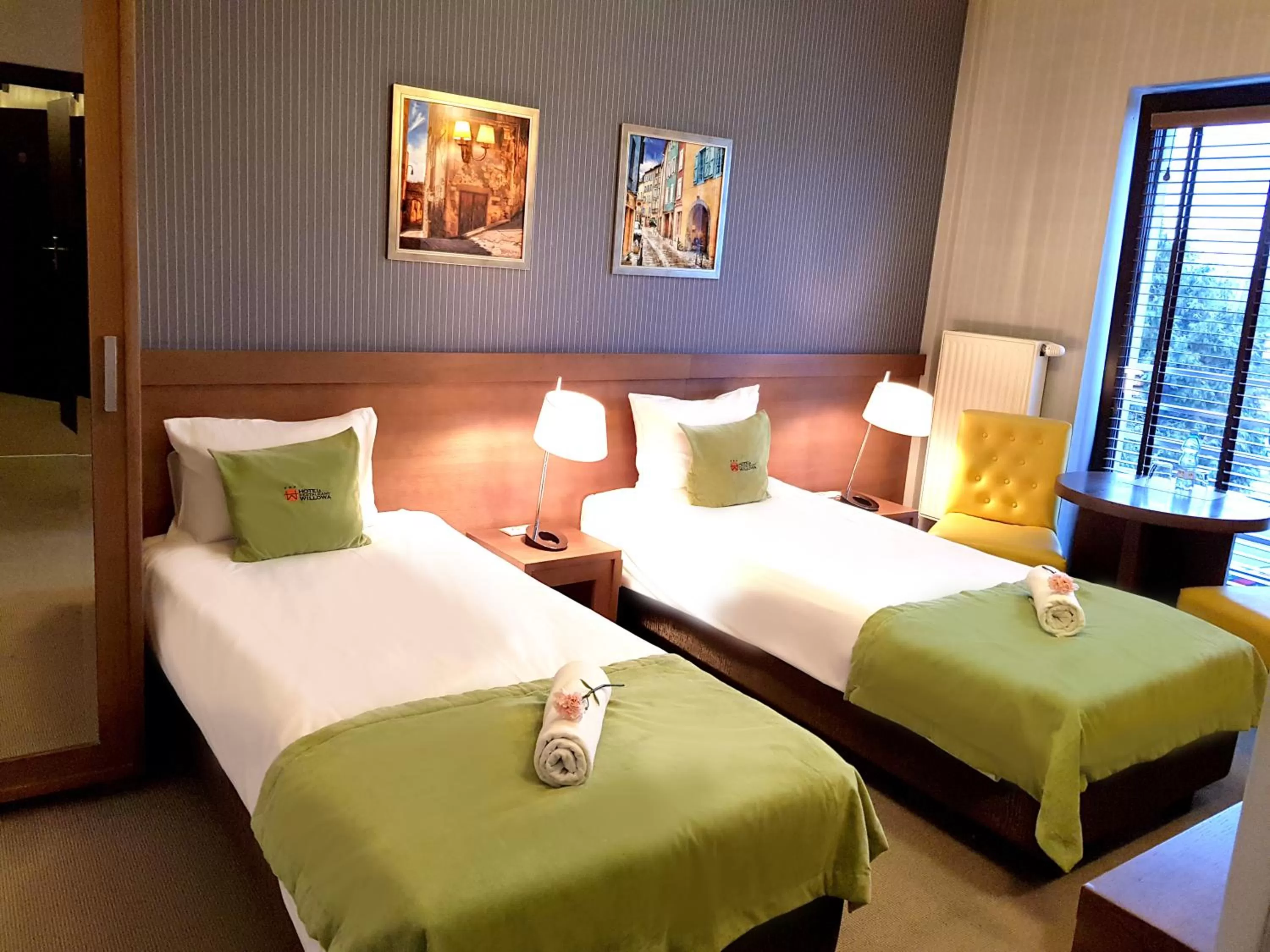 Bed in Hotel Willowa