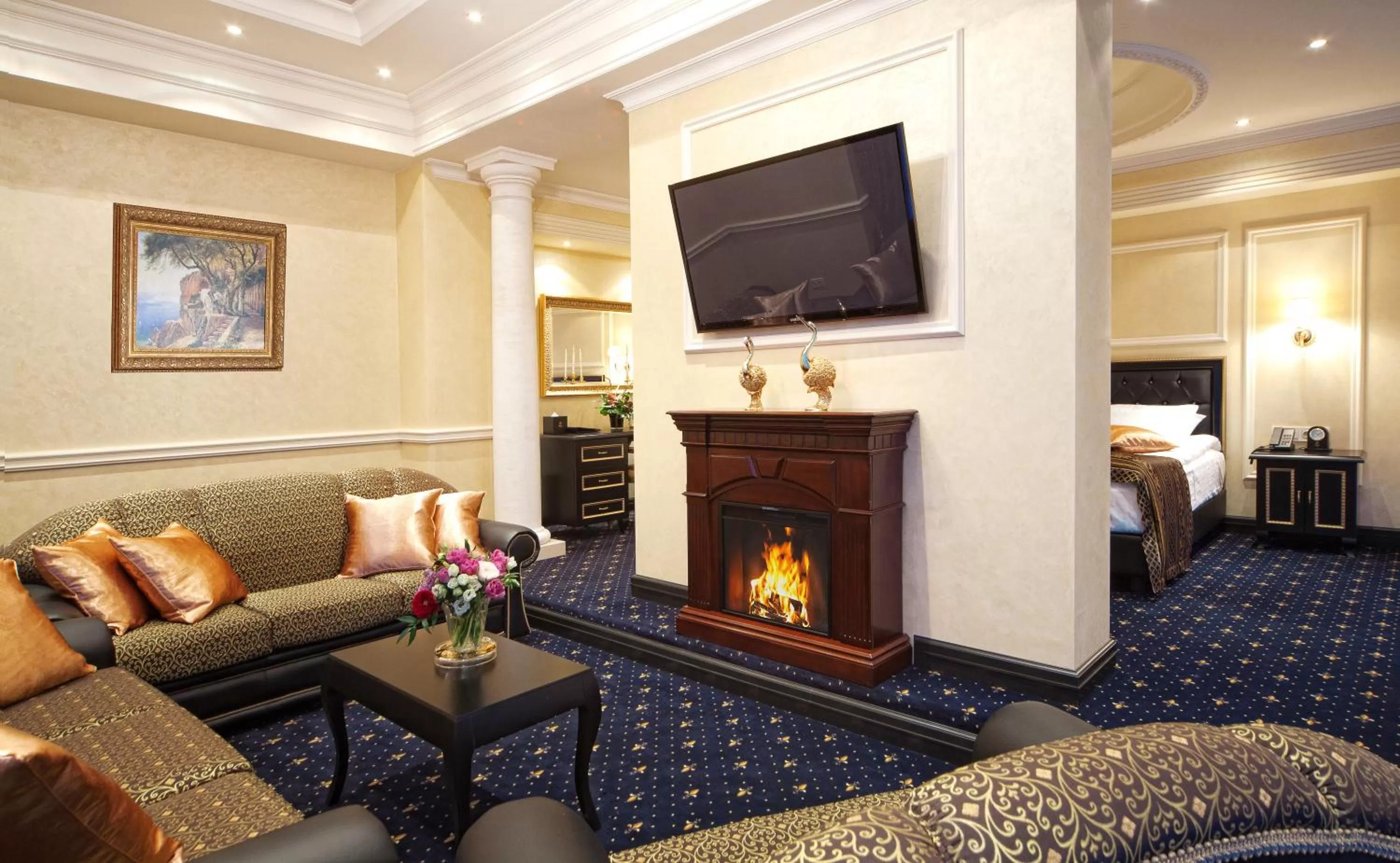 Decorative detail, Seating Area in Villa le Premier Maestro