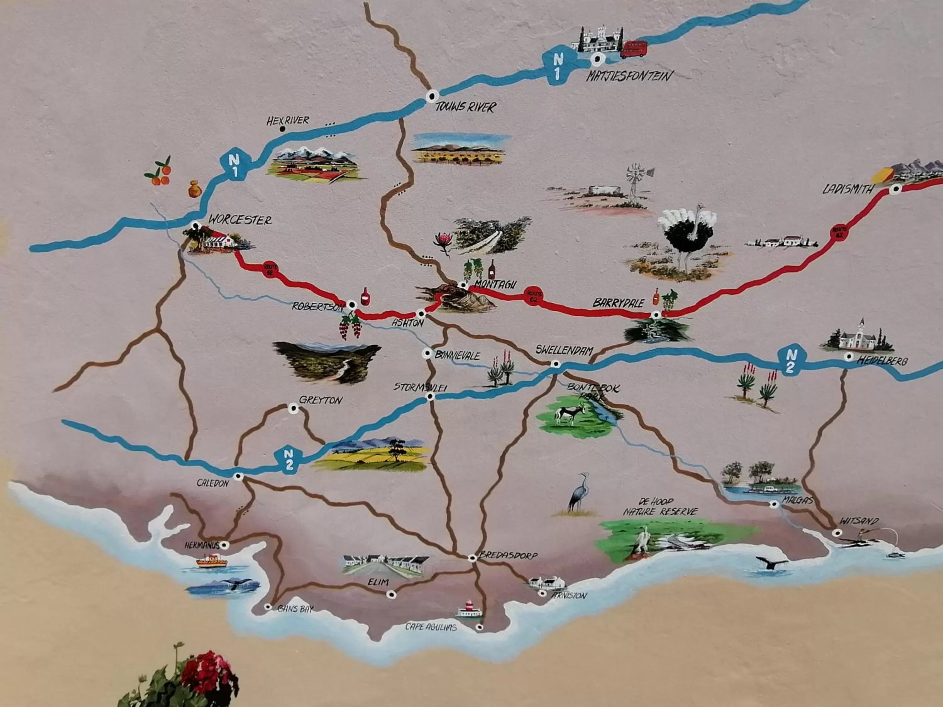 Nearby landmark in Squirrels Corner