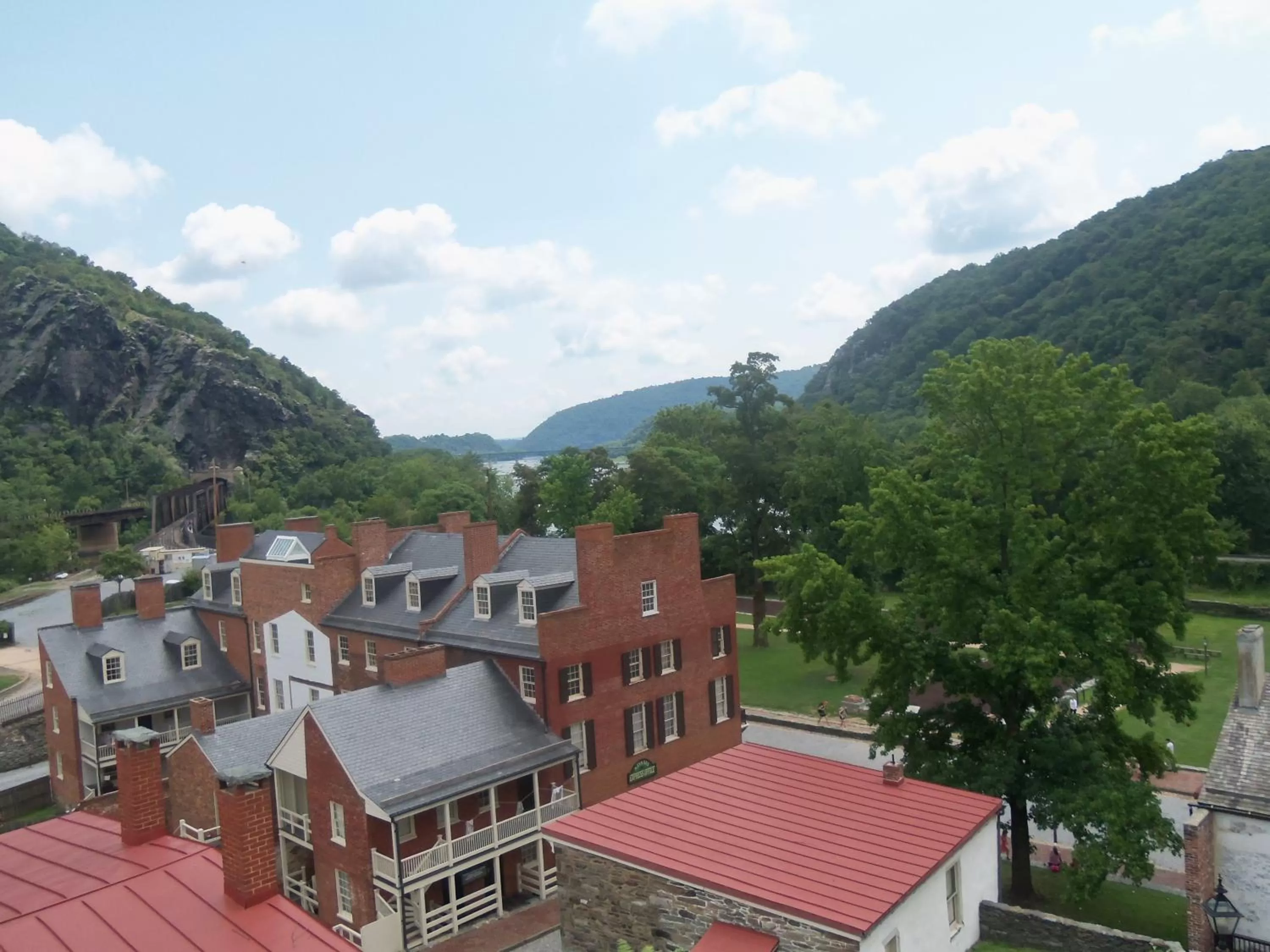 View (from property/room) in Cantuta Inn