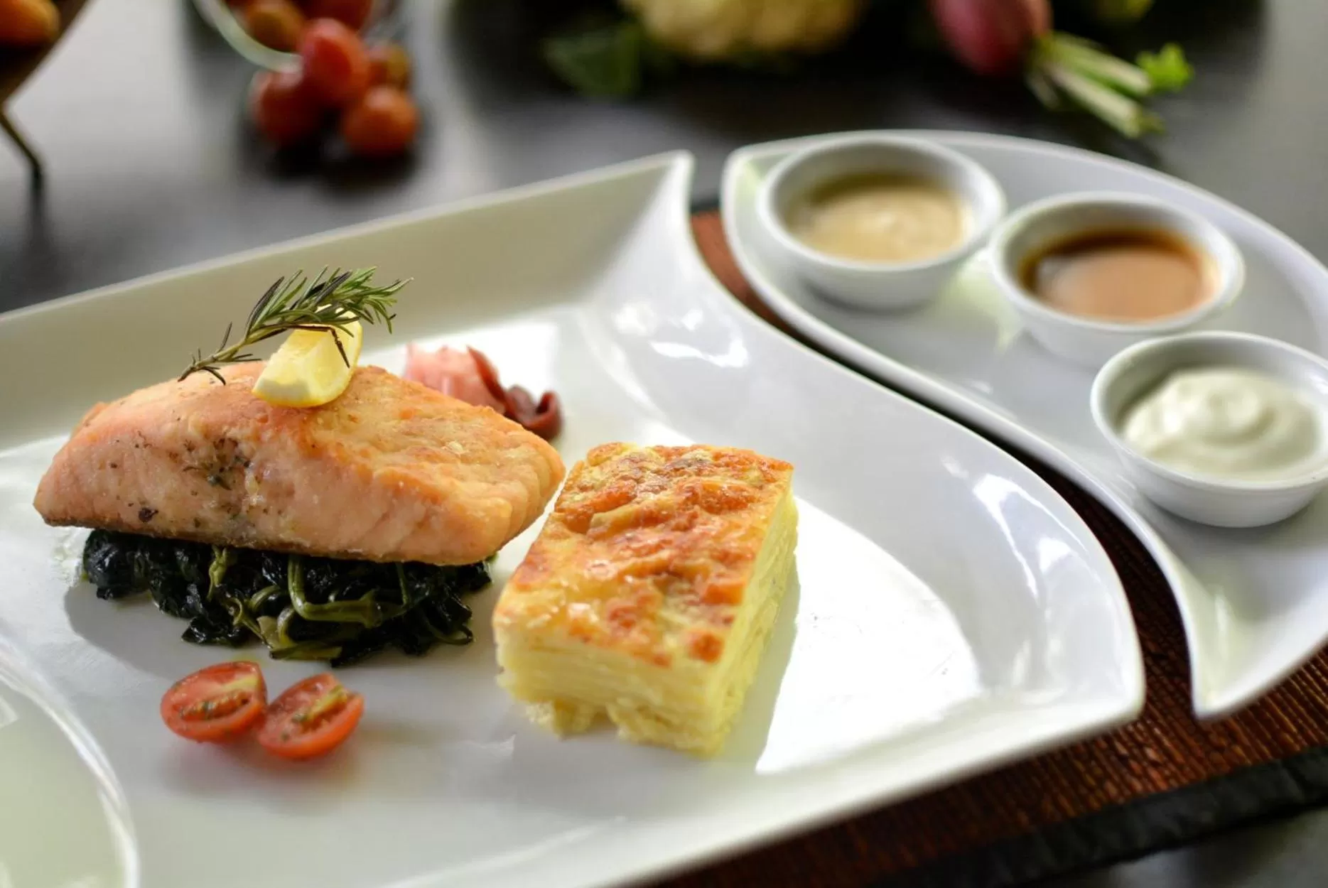 Food close-up in Harper Kuta Hotel by ASTON