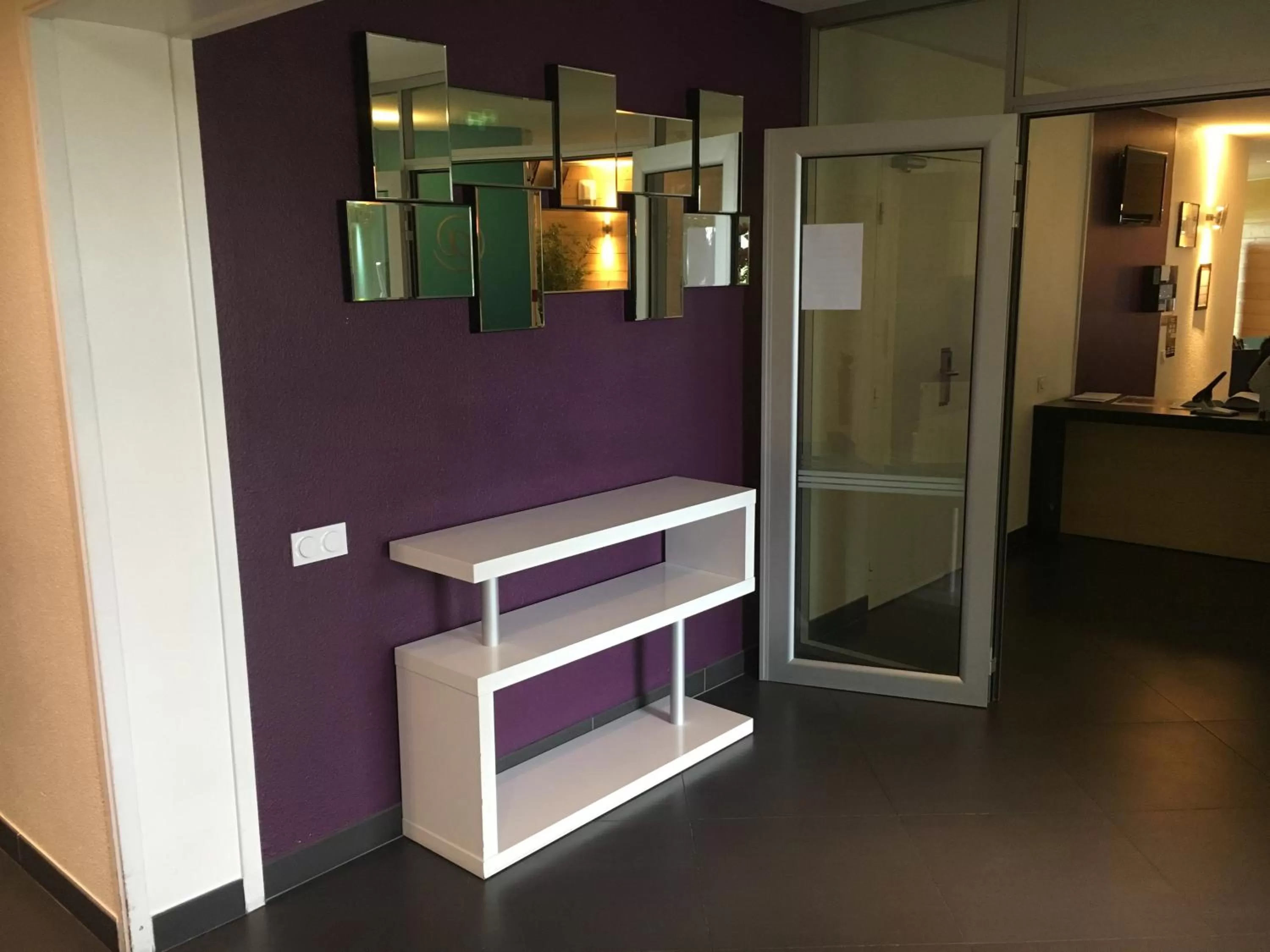 Lobby or reception in Hôtel Relais d'Étretat