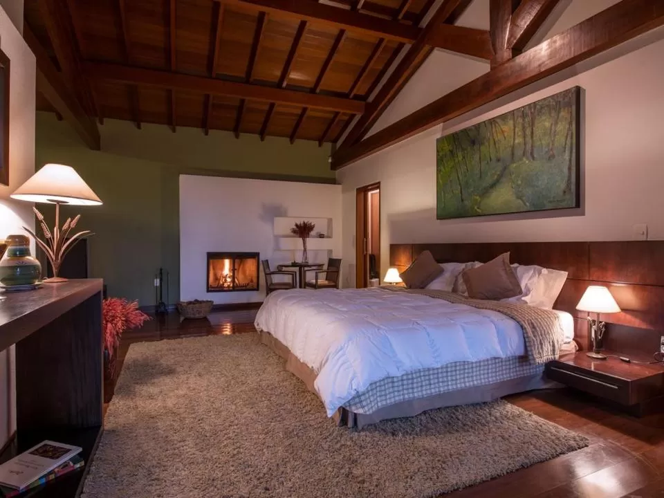 Photo of the whole room, Bed in Kuriuwa Hotel