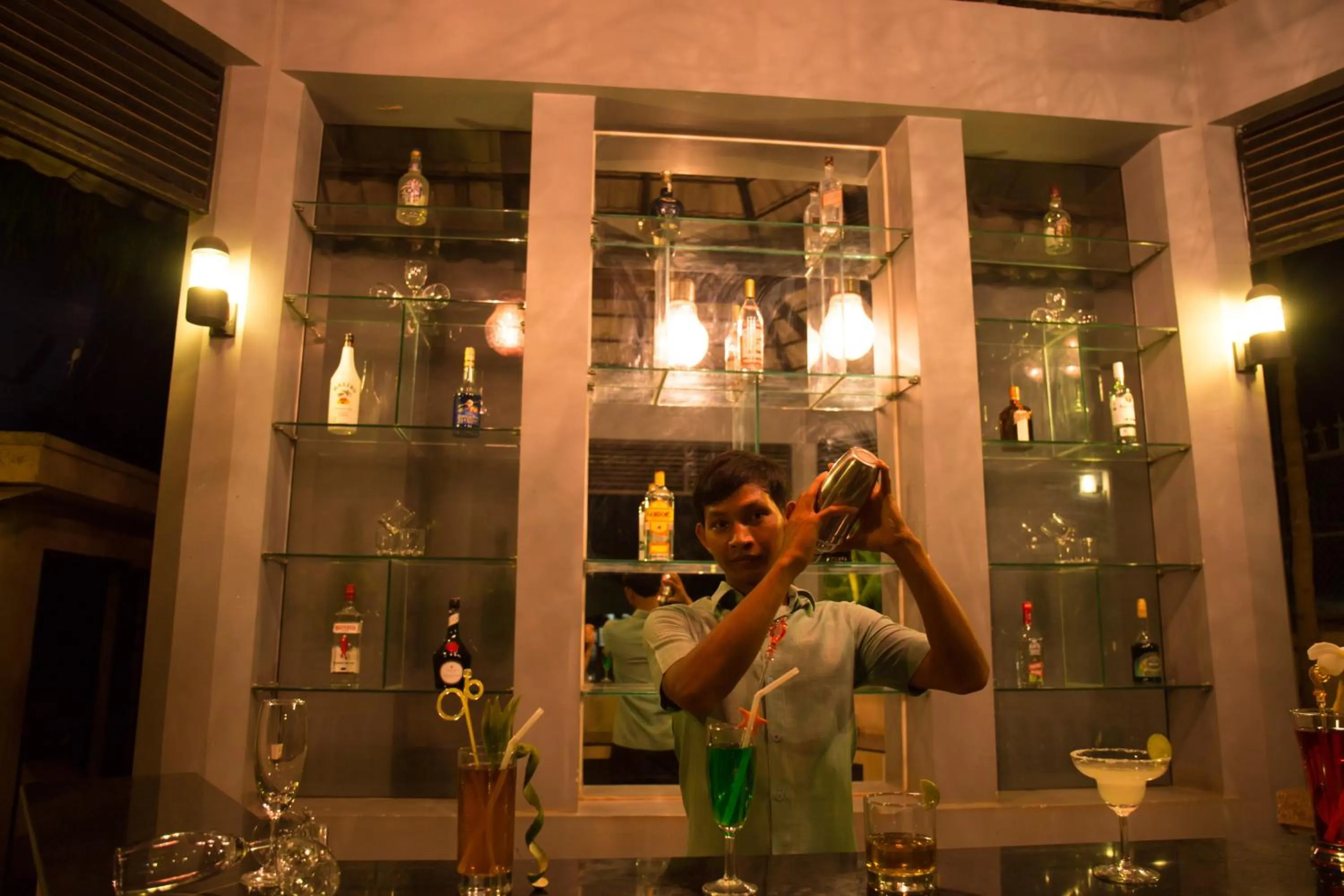 Lounge or bar in Starry Angkor Hotel