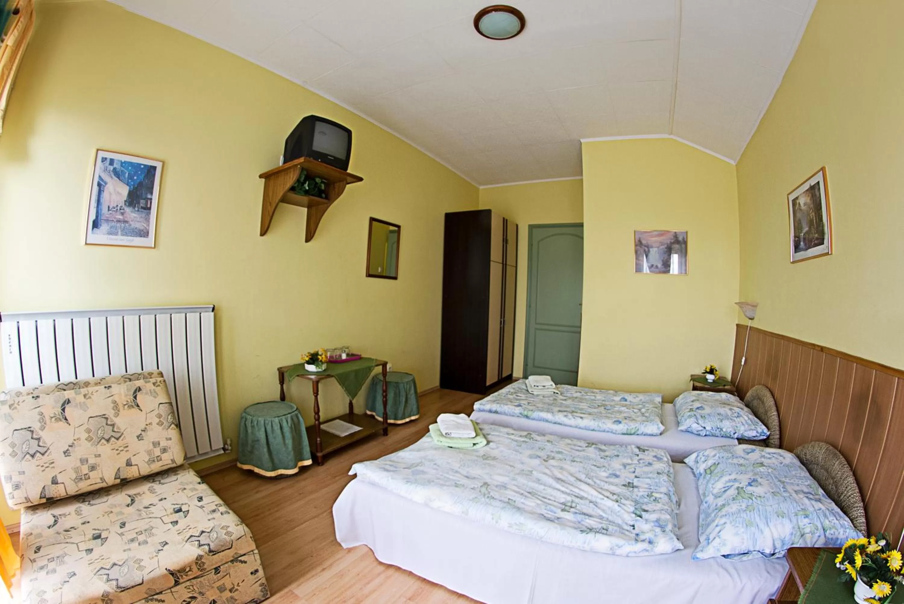 Bedroom, Bed in Muskátli Panzió