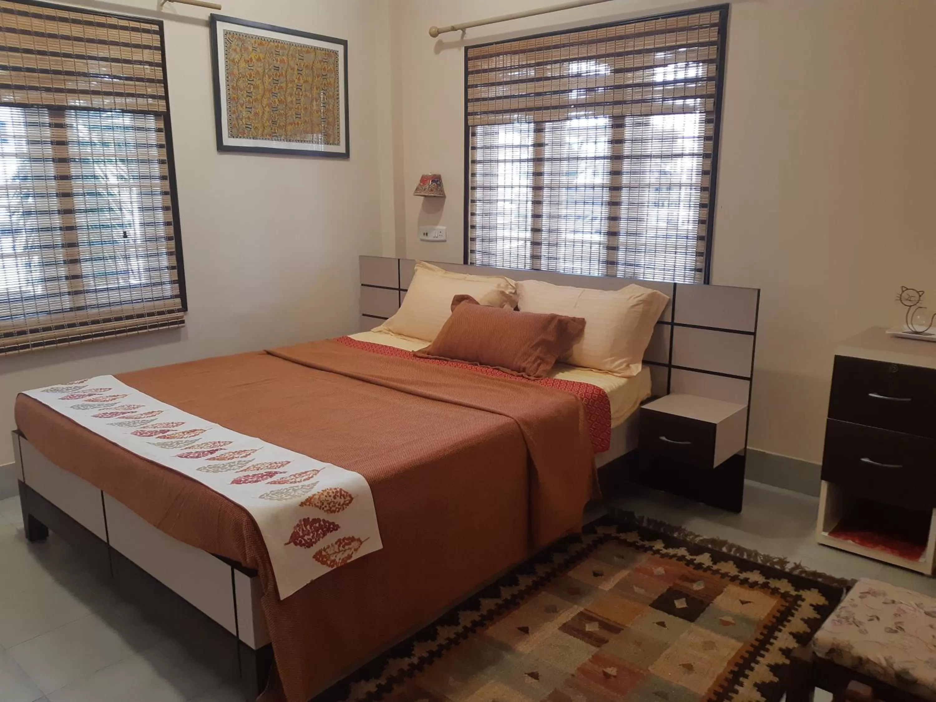 Bed in Bougainvillea