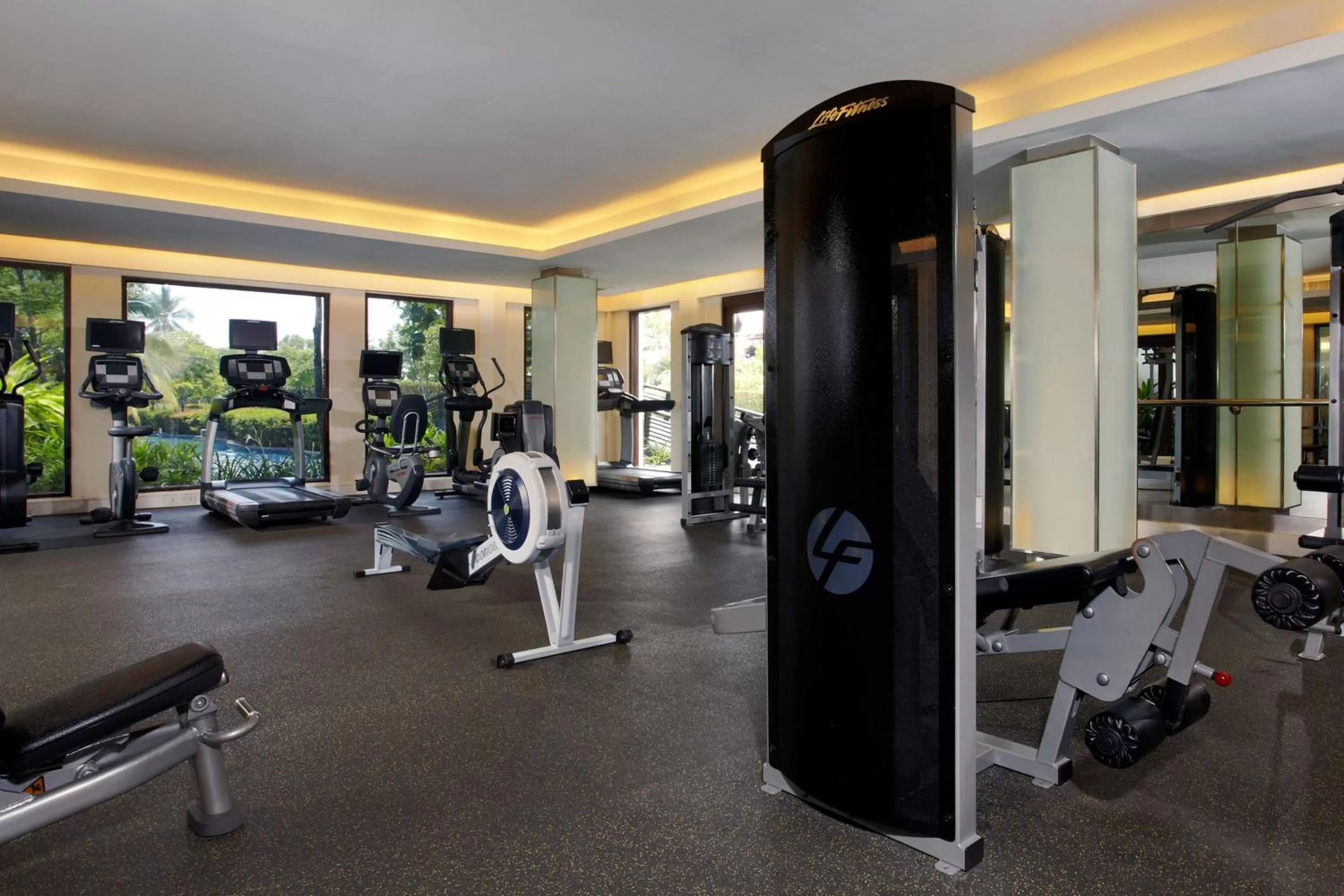 Fitness centre/facilities in JW Marriott Khao Lak Resort and Spa