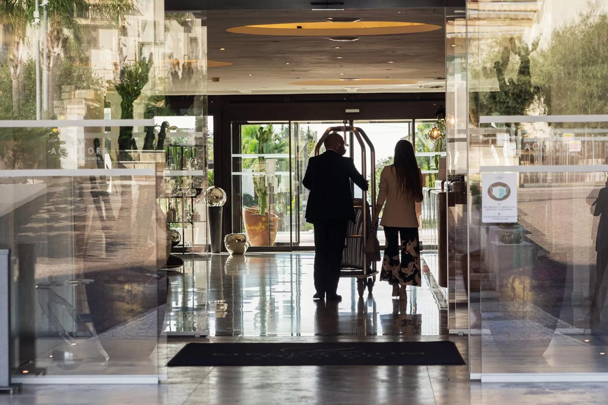 Staff in Mec Paestum Hotel