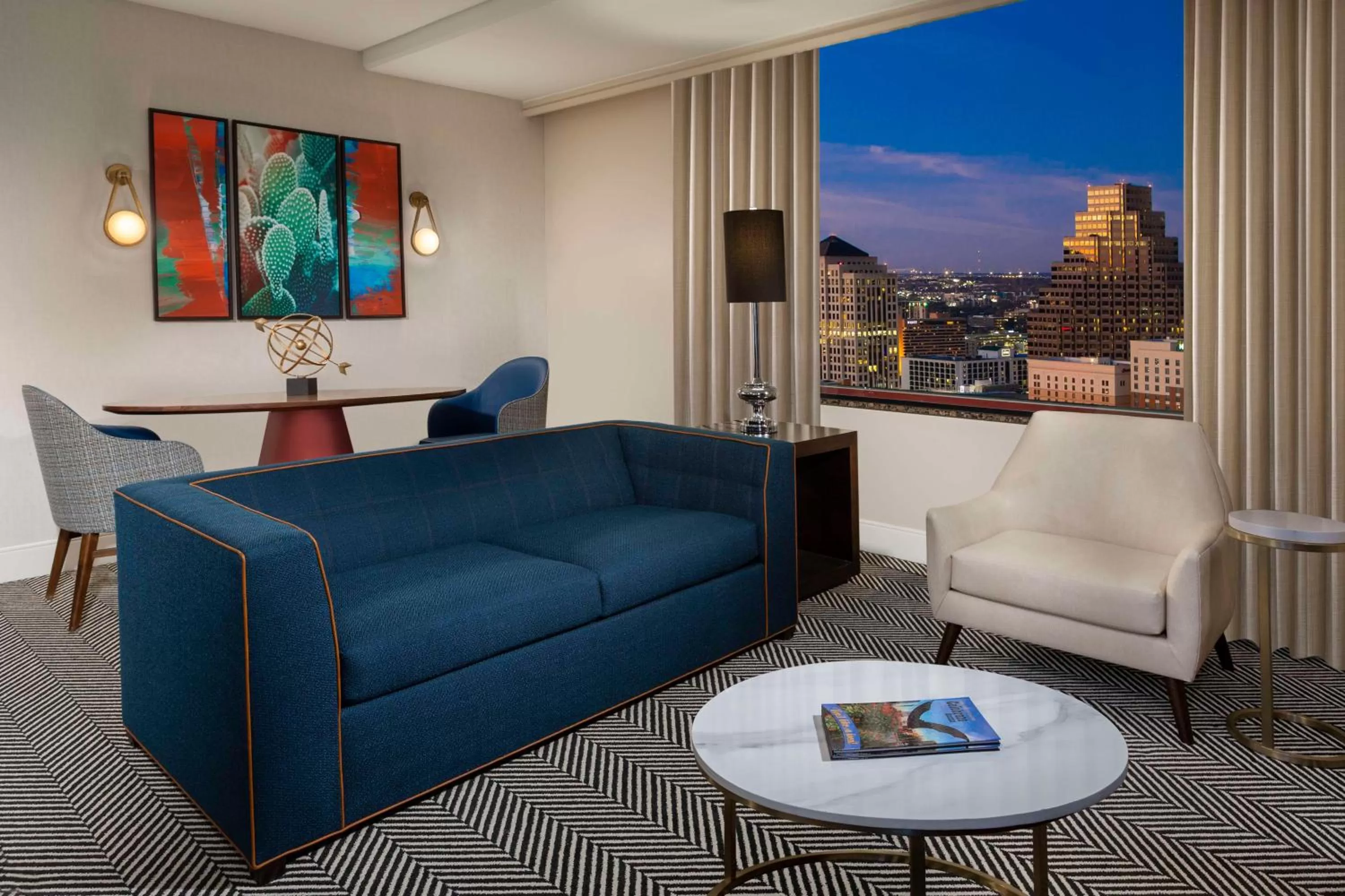 Living room in Hilton Austin
