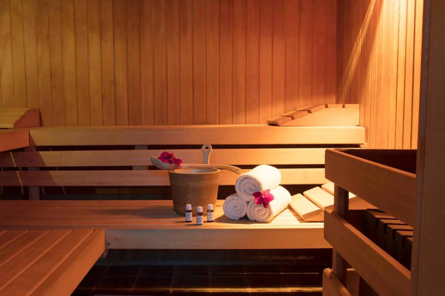Sauna in Akzenthaus Alpenrose Nesselwang