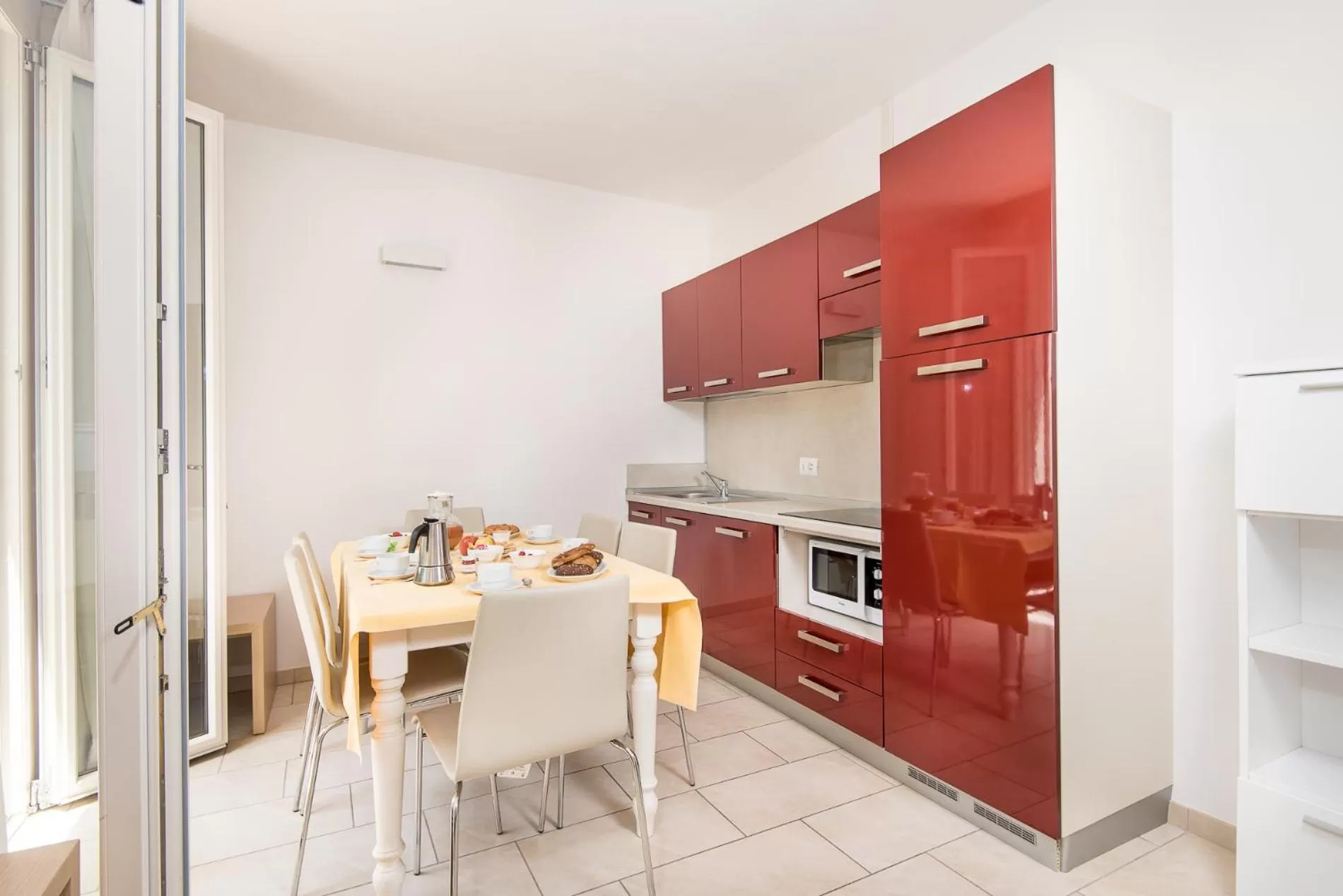 Kitchen or kitchenette in Residence Marina Salivoli