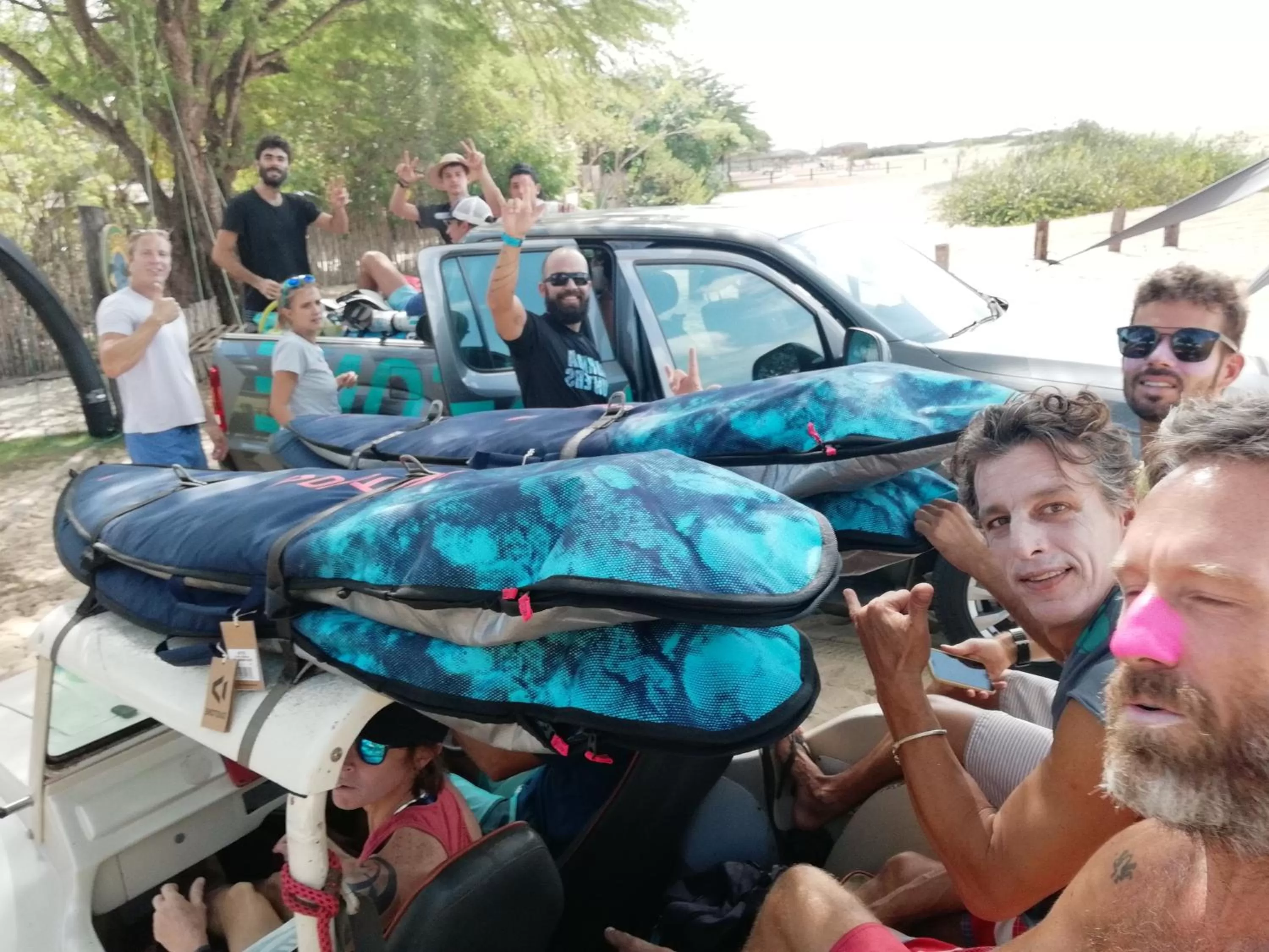 Children in Pousada Casa de João Kitehouse