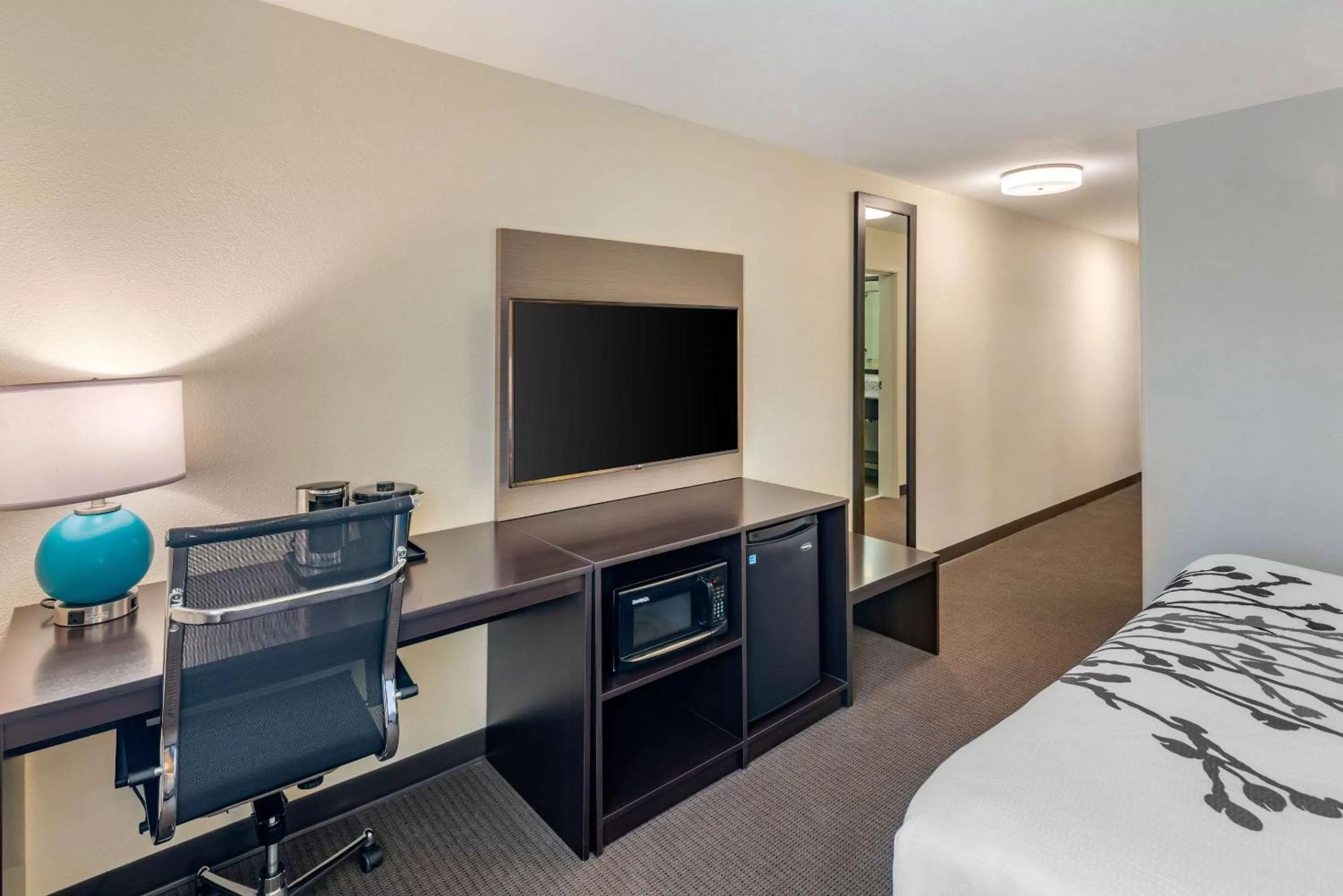 Photo of the whole room, Bed in Sleep Inn Spokane Airport