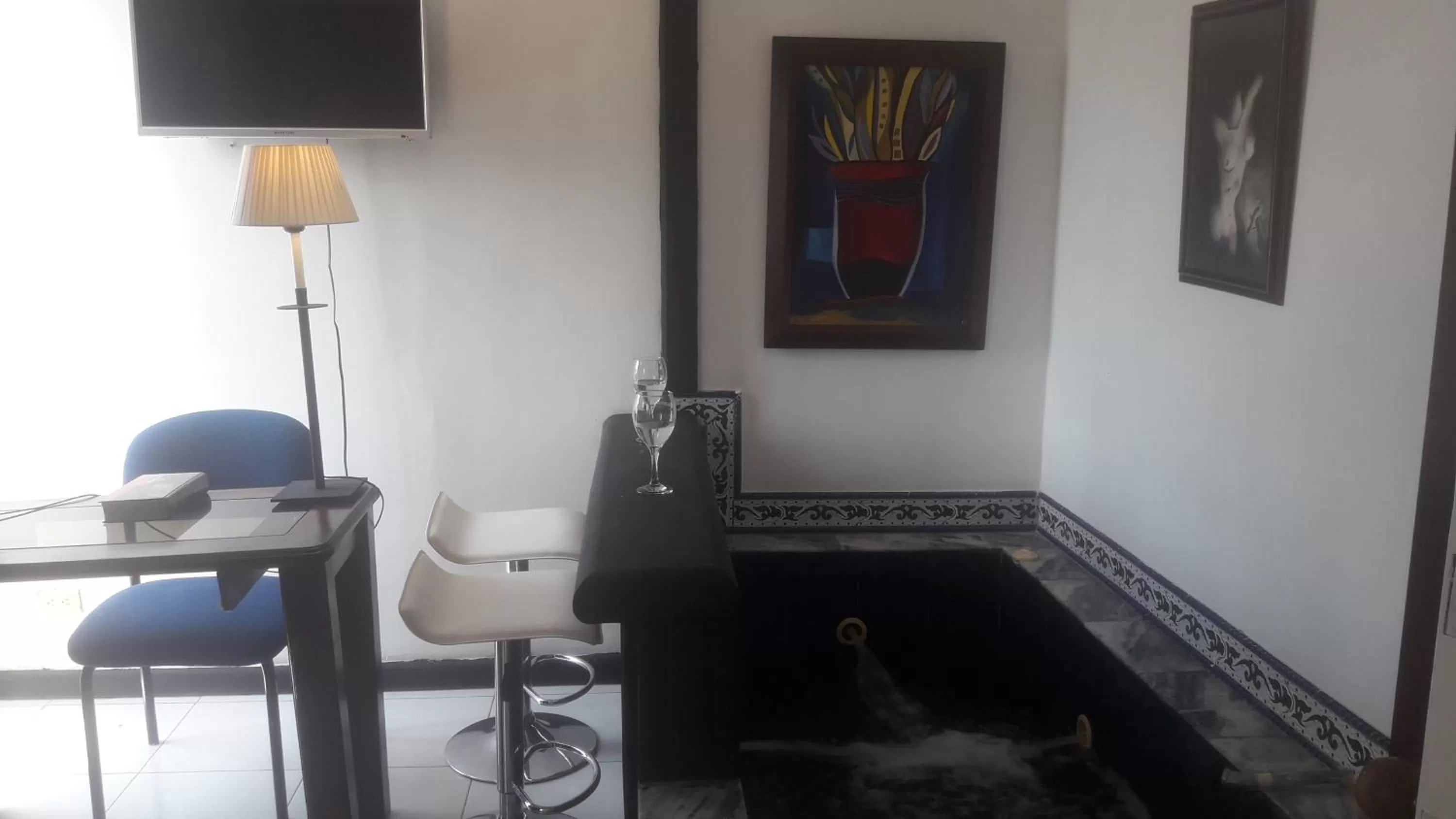 Seating area in Casa hotel Mi Huila