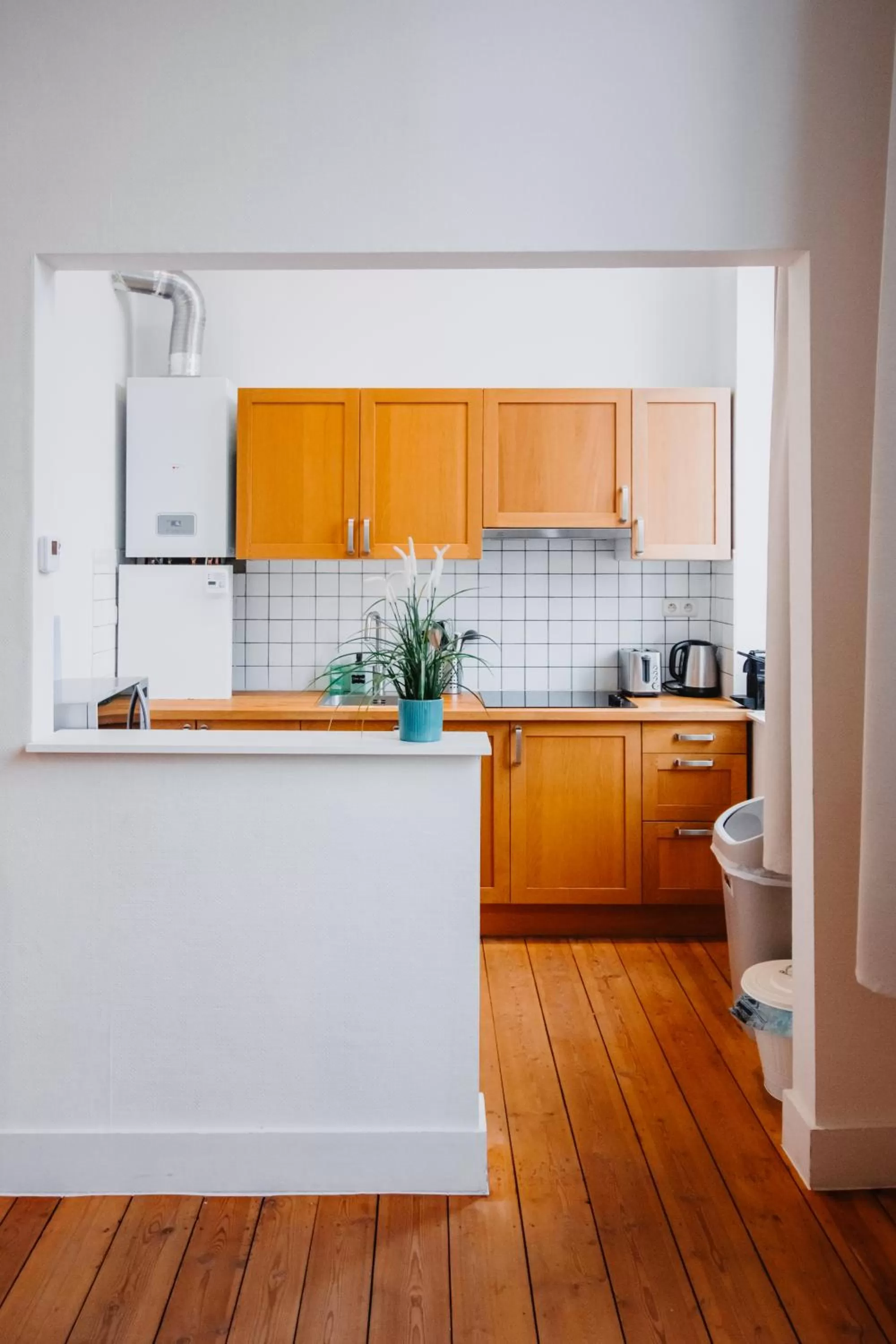 kitchen in Super central in Brussels