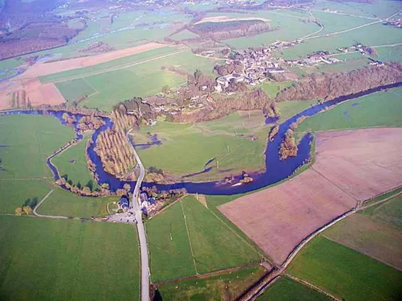 Bird's eye view in Hotel La Passerelle