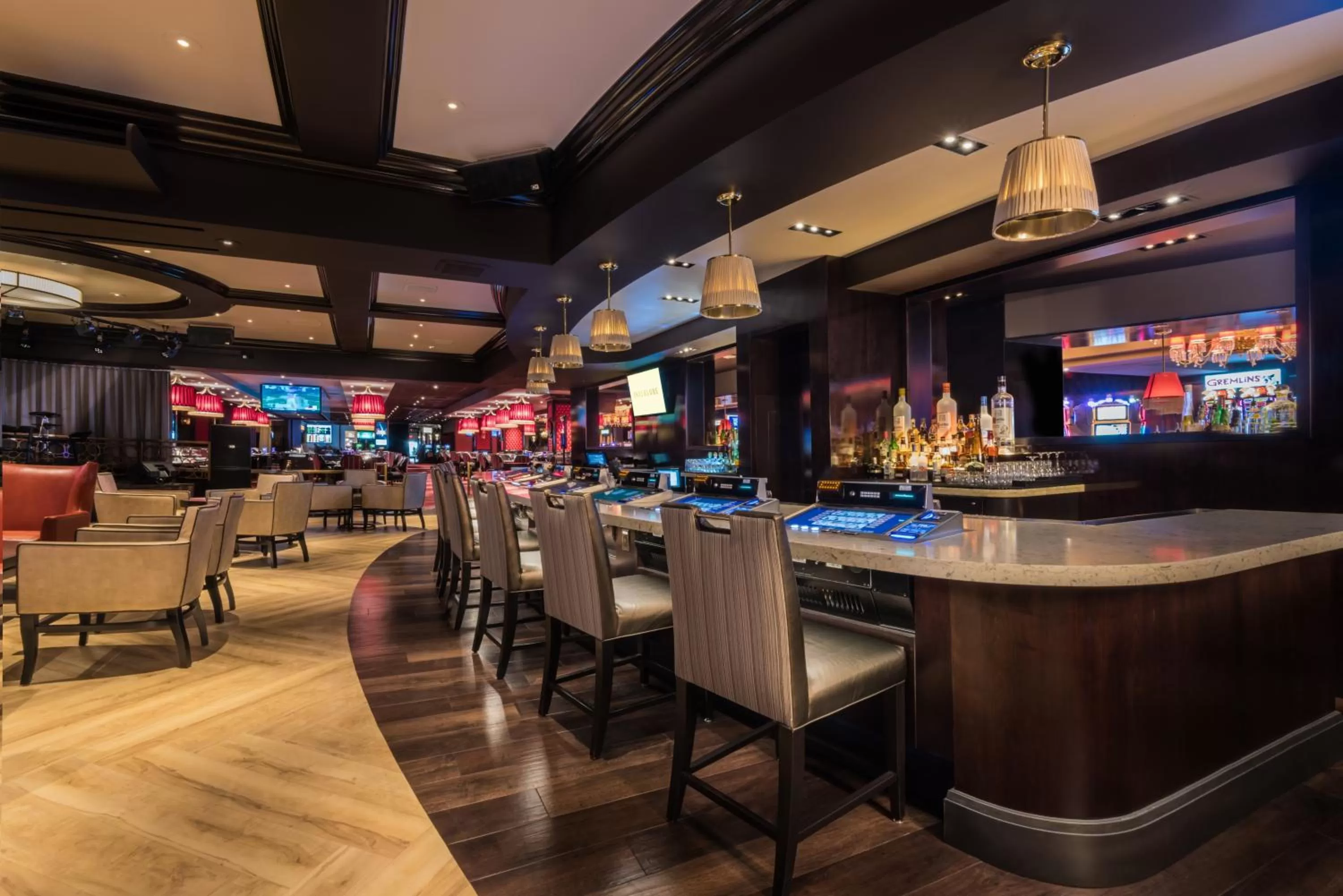 Lounge or bar in The Cromwell, A Caesars Destination
