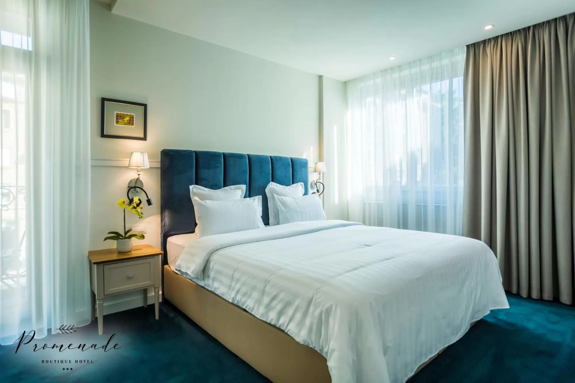 Bed in Hotel Residence Promenade