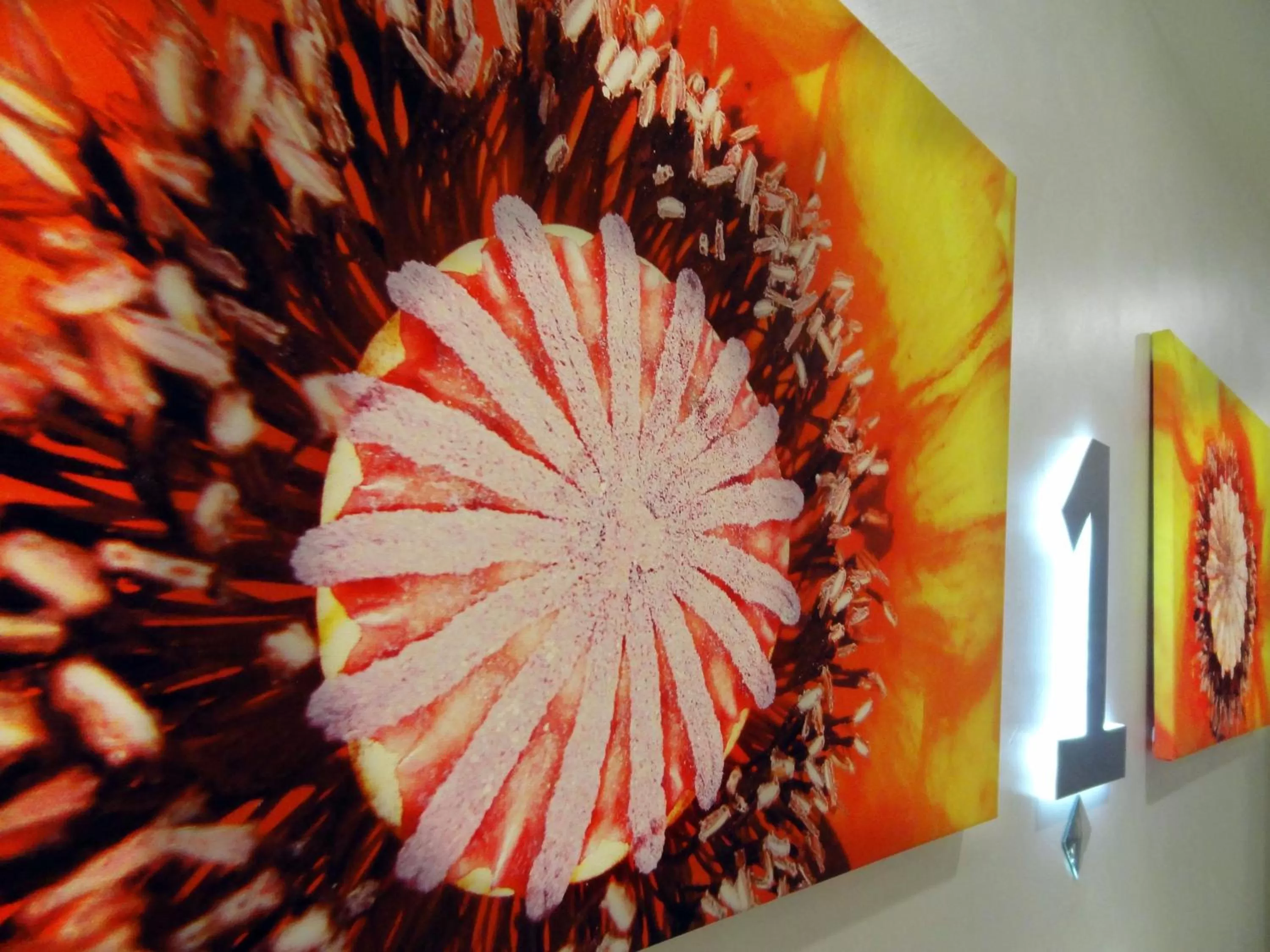 Decorative detail in Le Pavillon Hotel