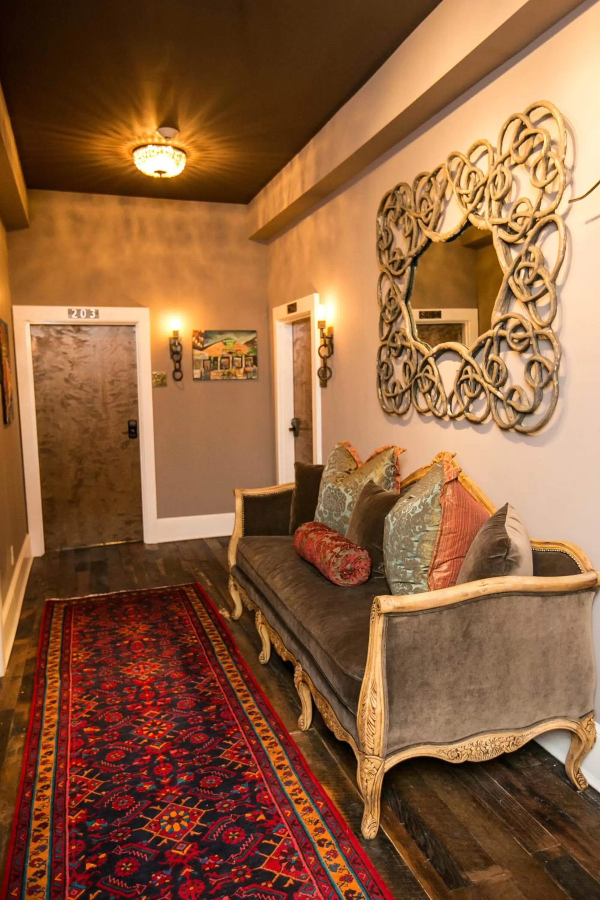 Decorative detail in The Windsor - Asheville