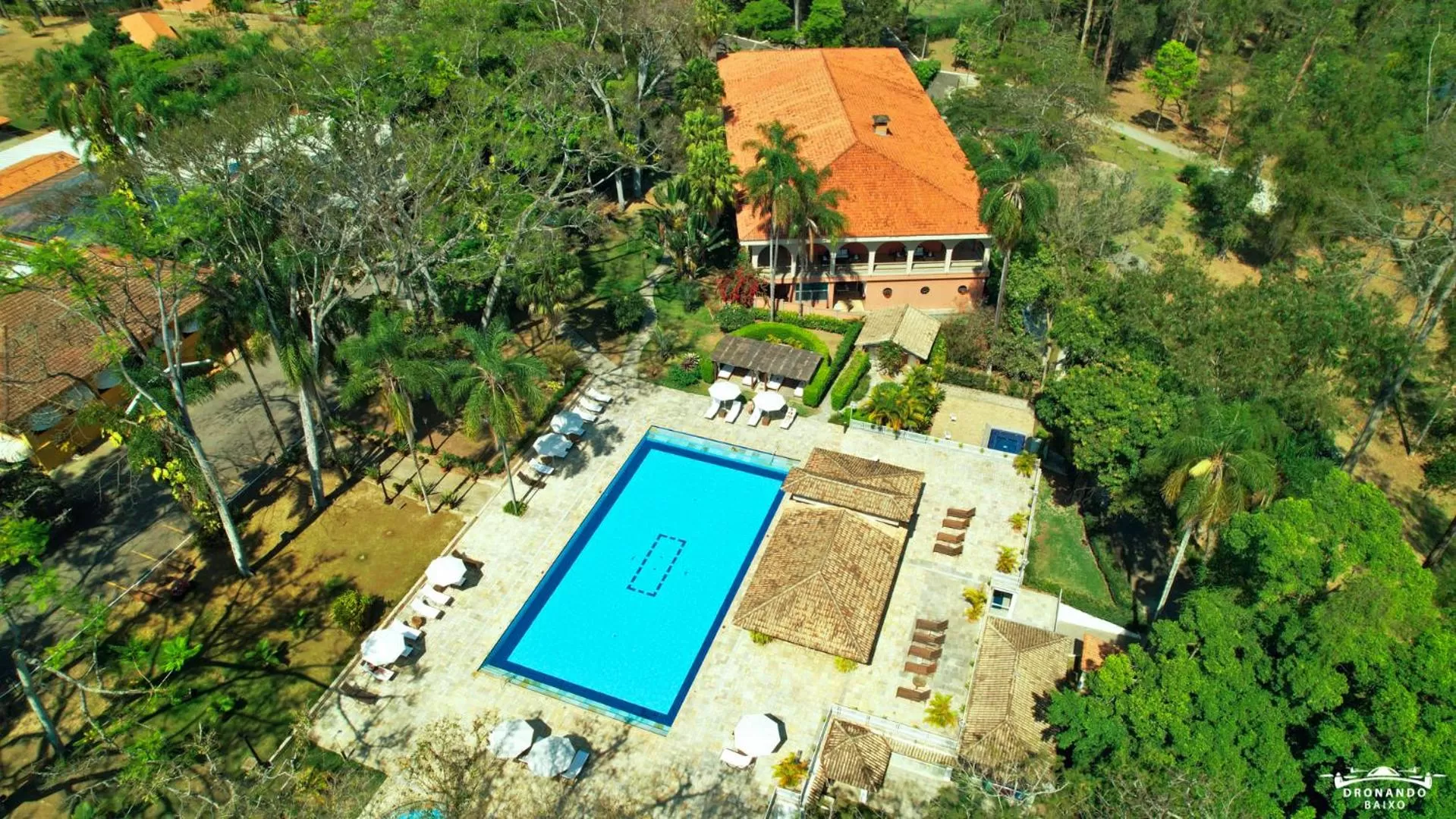 Bird's eye view in Hotel Resort e Golfe Clube dos 500