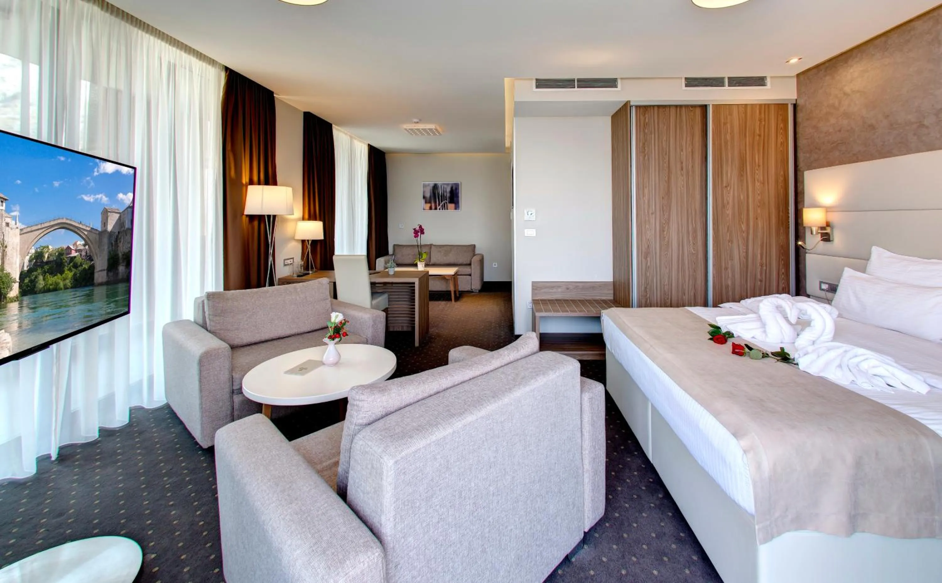 Bedroom, Bed in Hotel Eden