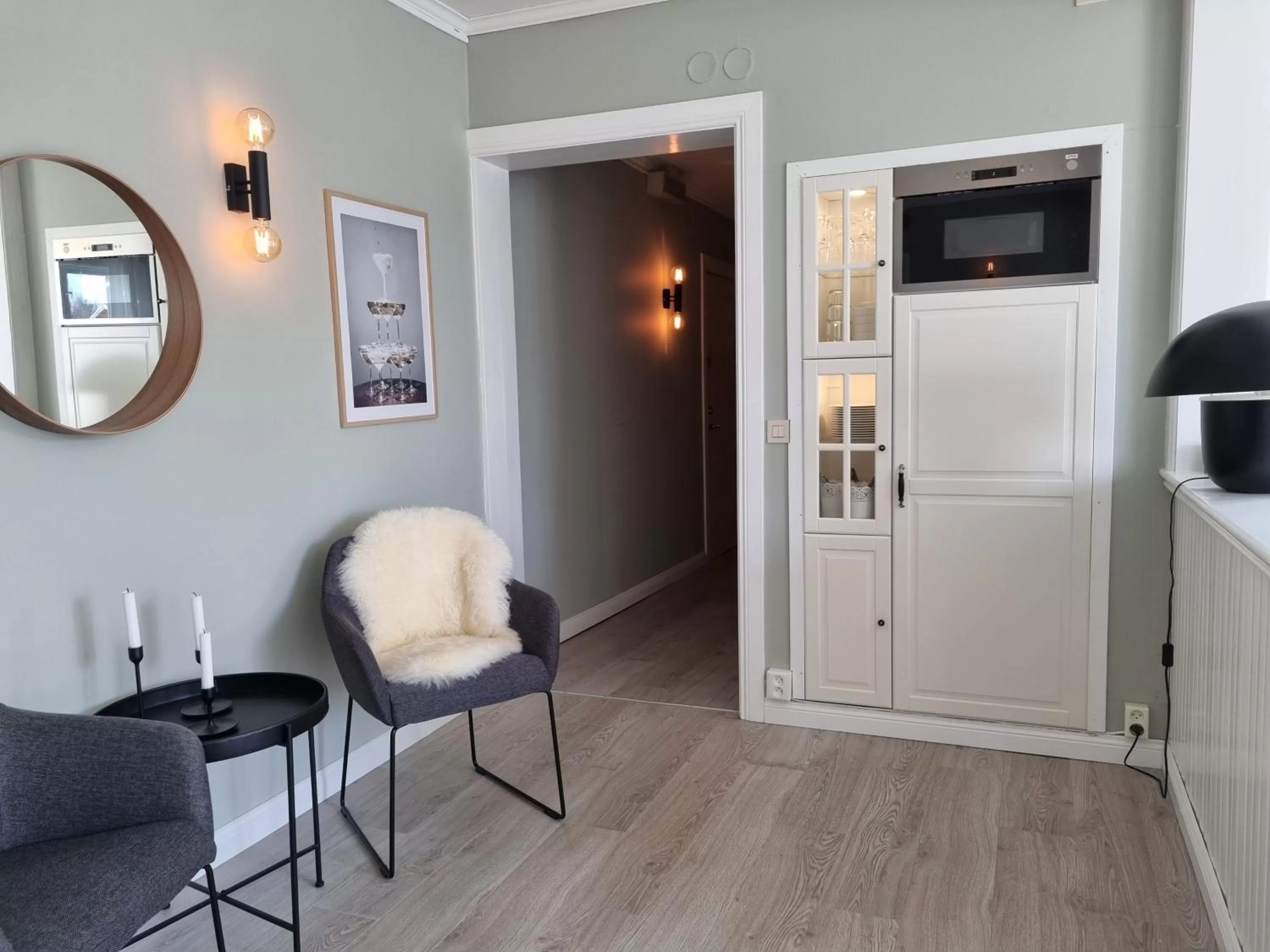 Lobby or reception in Byske Gästgivargård